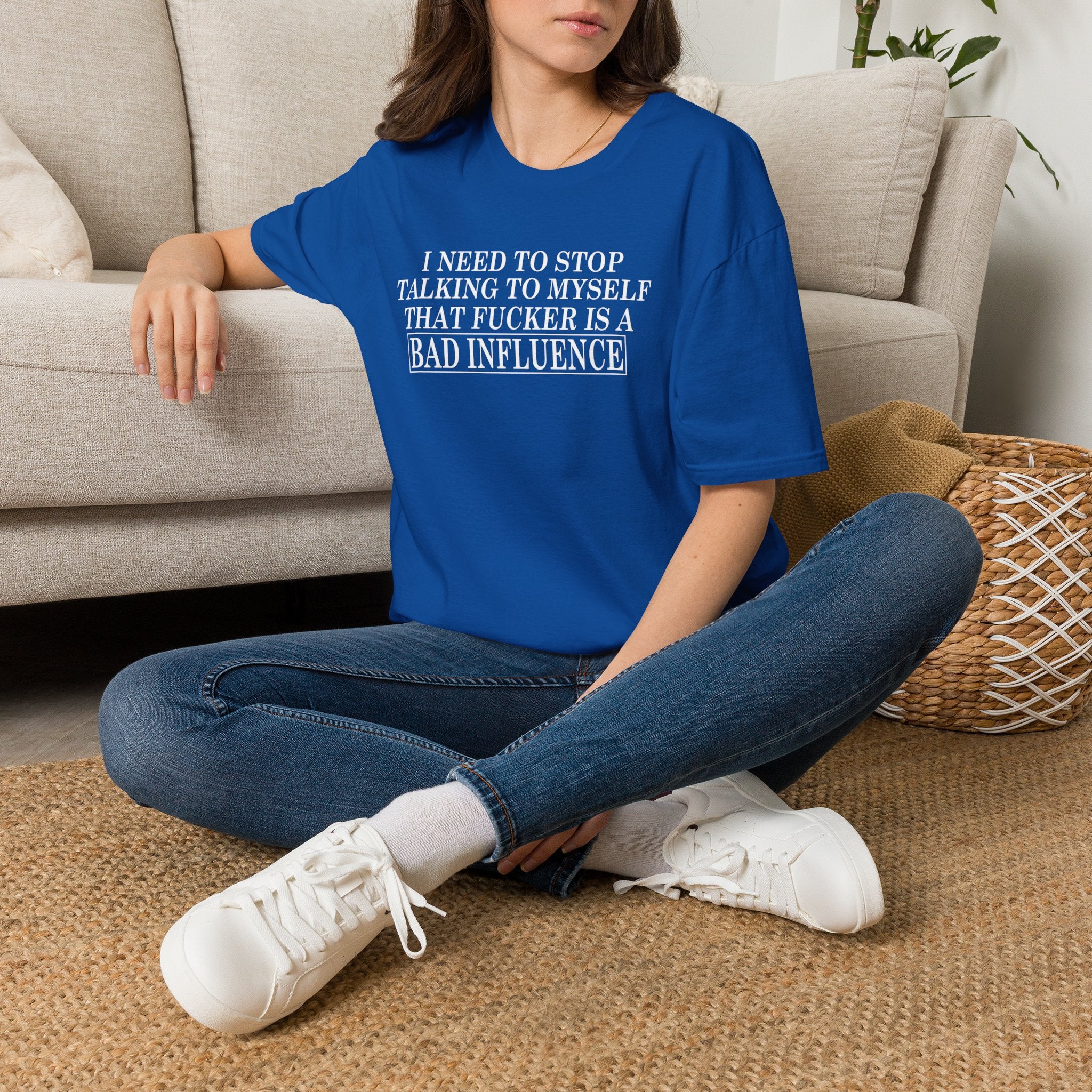 Bad Influence Quote T‑Shirt