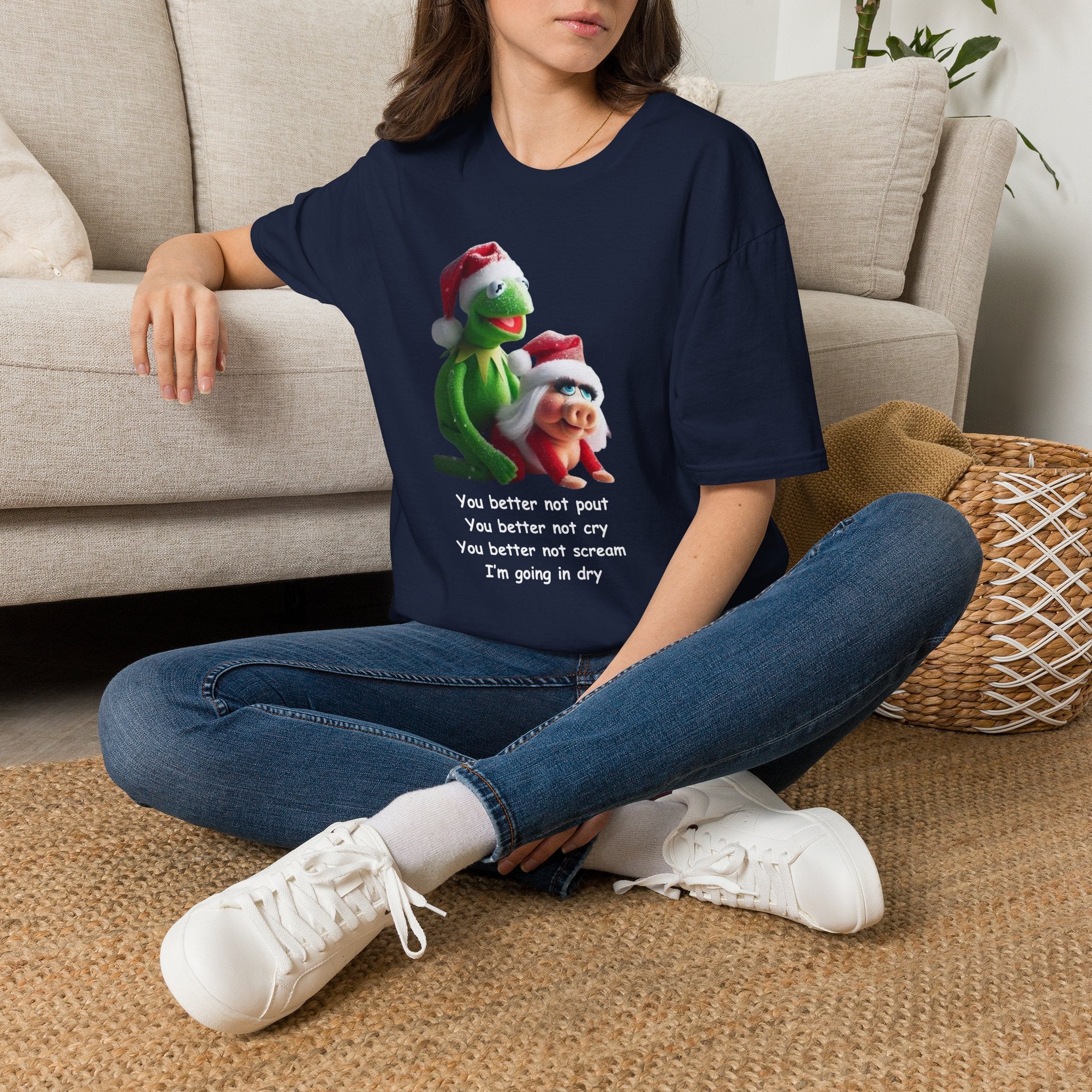 You Better Not Pout, You Better Not Cry Hoodie – I’m Going In Dry Christmas Hoodie