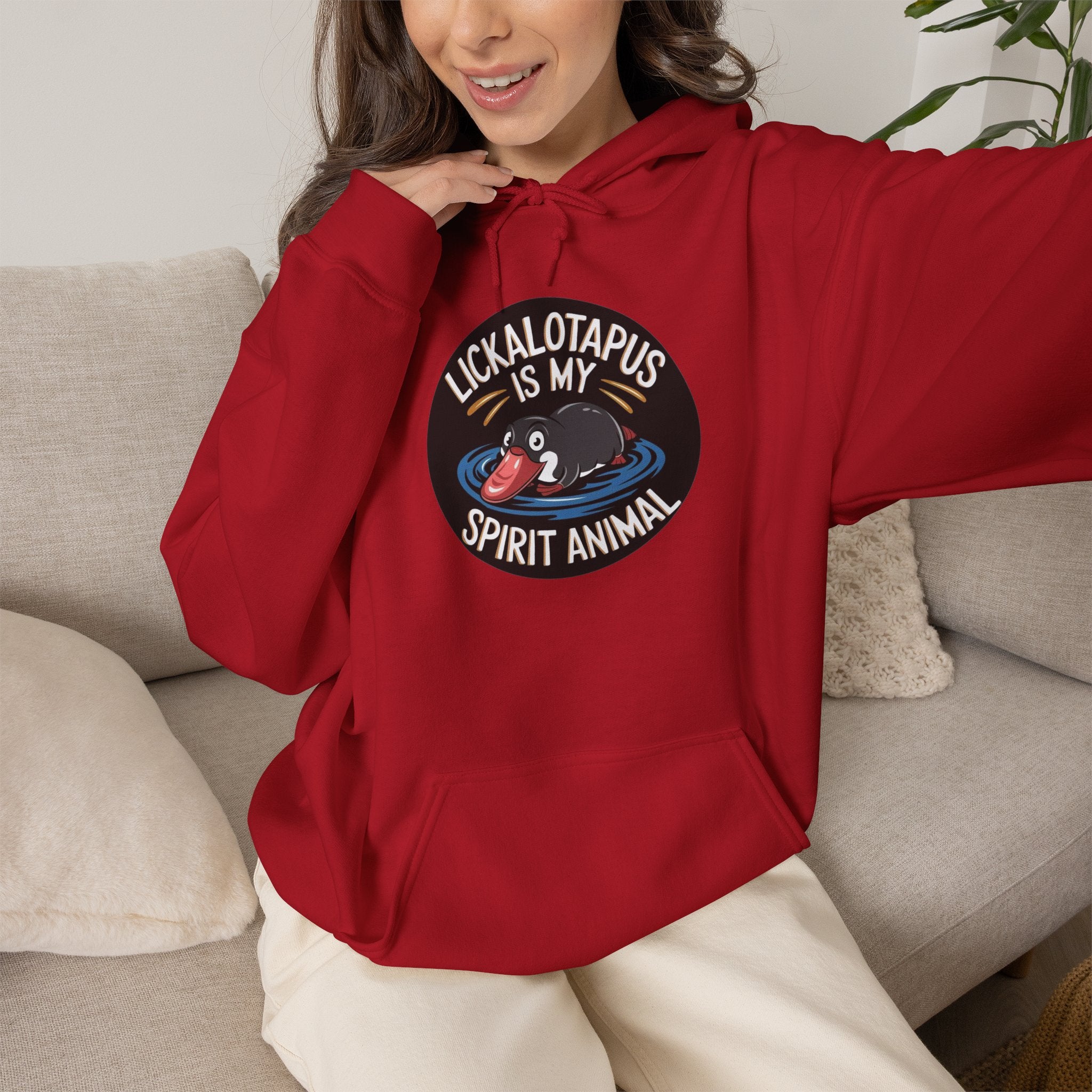 Lickalotapus Is My Spirit Animal Hoodie