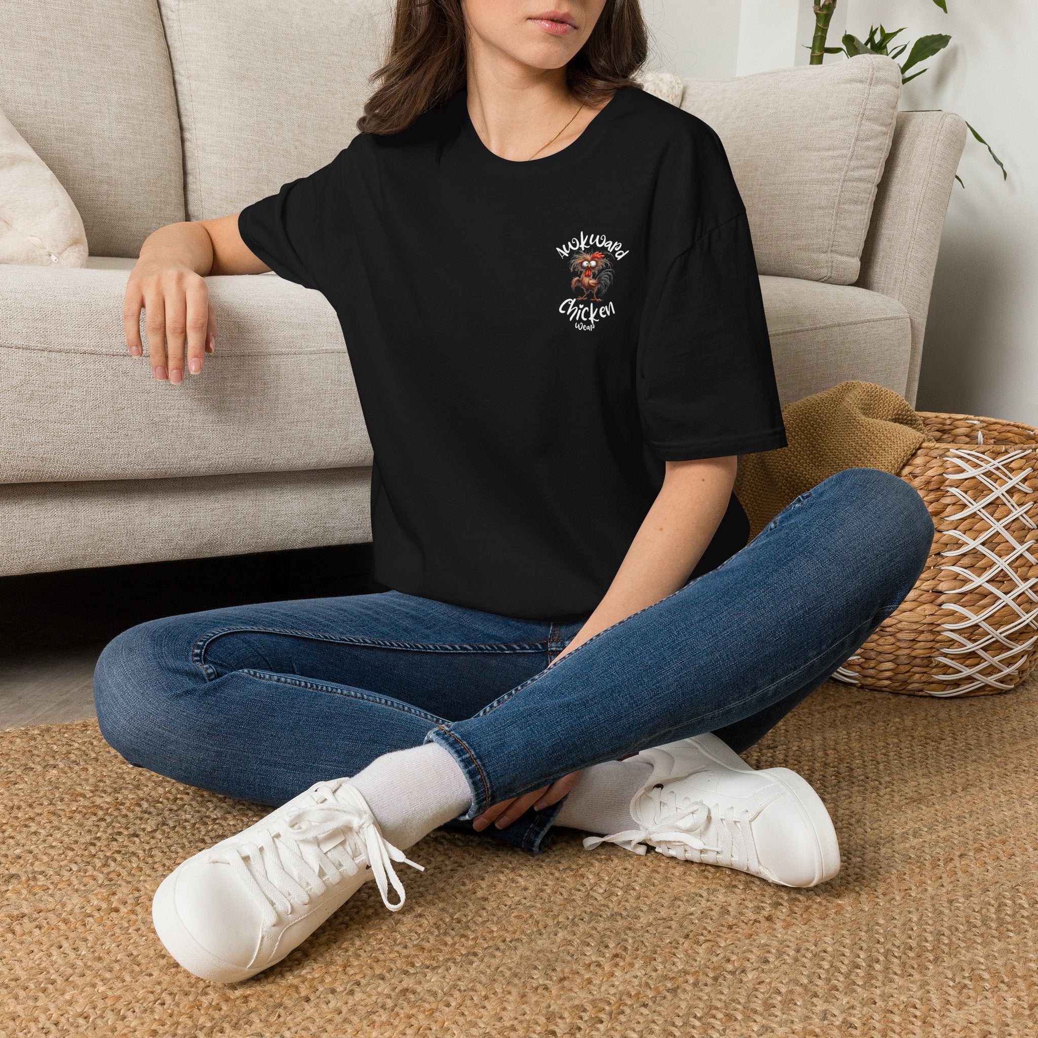 Awkward Chicken Wear T-Shirt