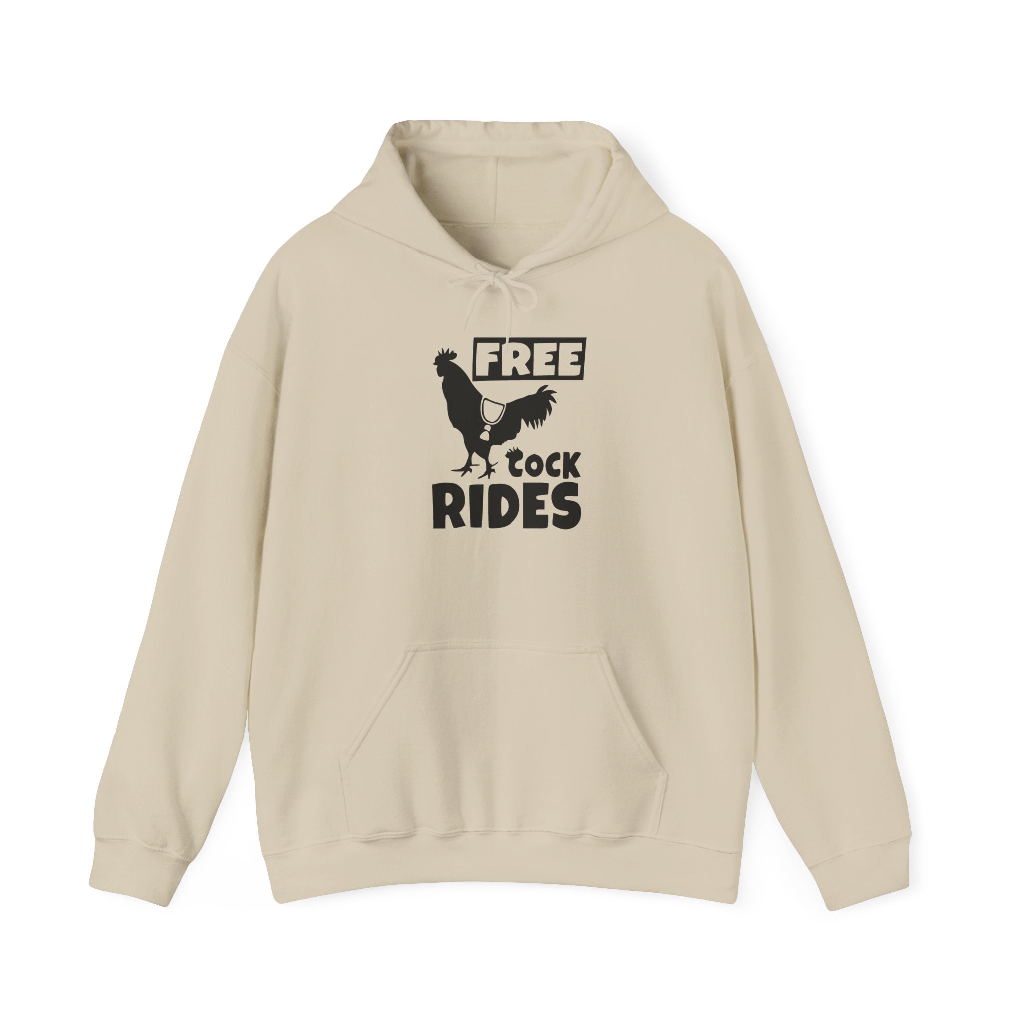 Free Cock Rides Hoodie