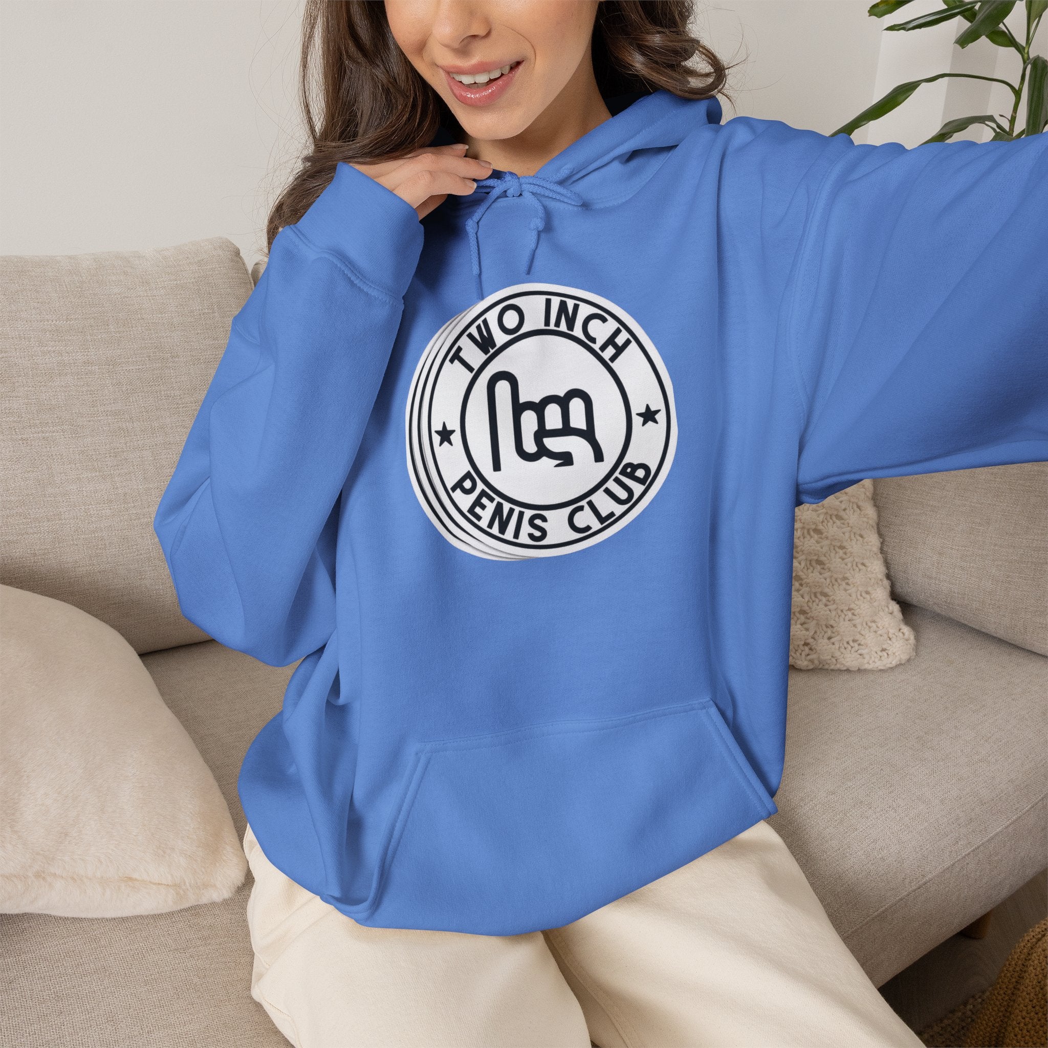 Two Inch Penis Club Hoodie