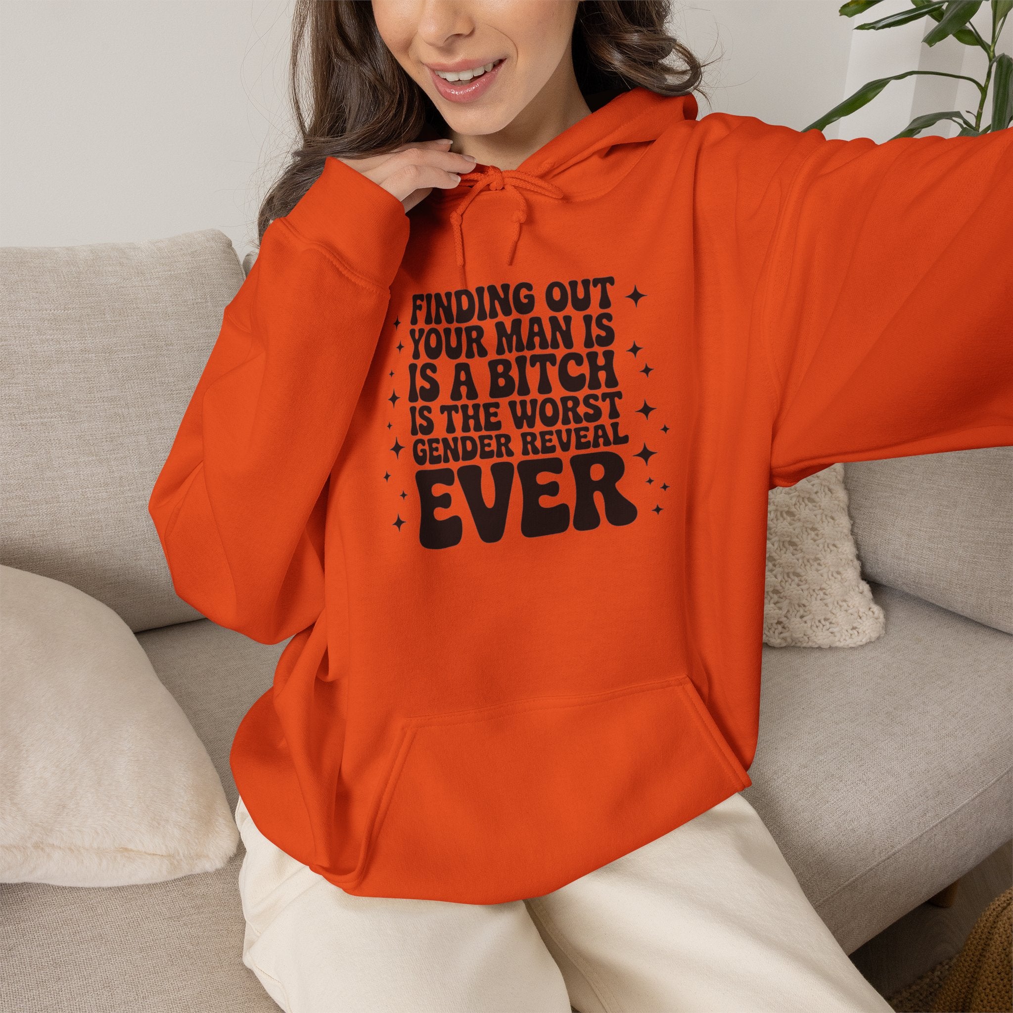 Finding Out Your Man Is a Bitch Hoodie