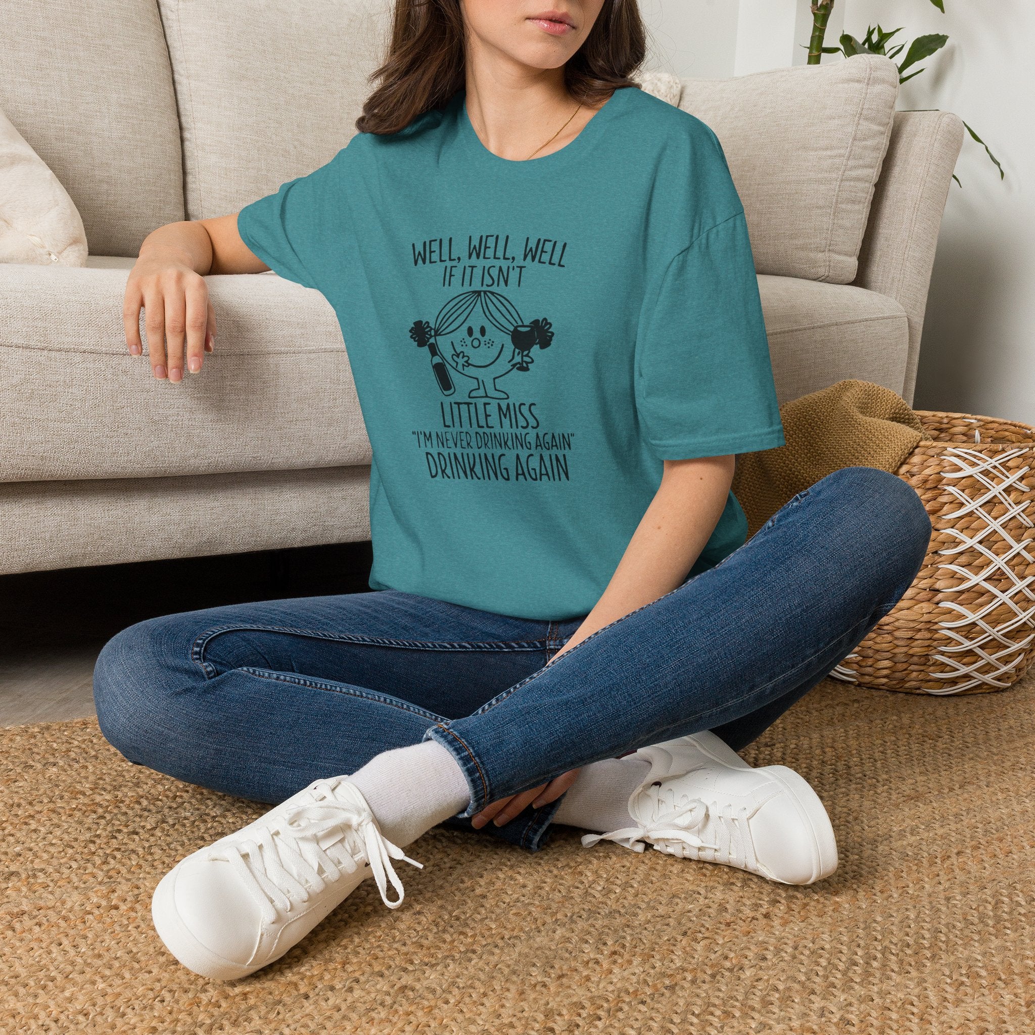 Well Well Well If It Isn’t Little Miss I’m Never Drinking Again T-Shirt