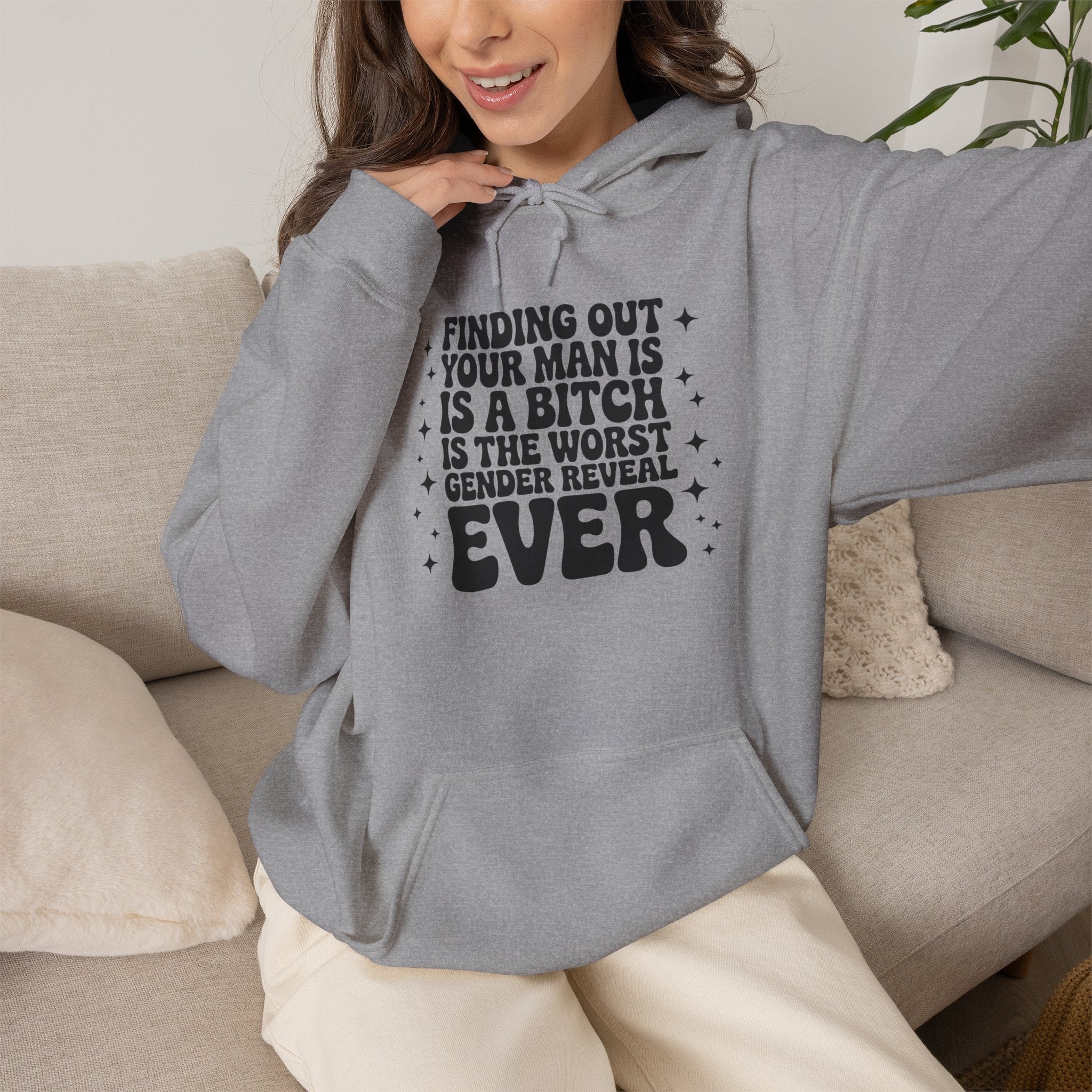 Finding Out Your Man Is a Bitch Hoodie