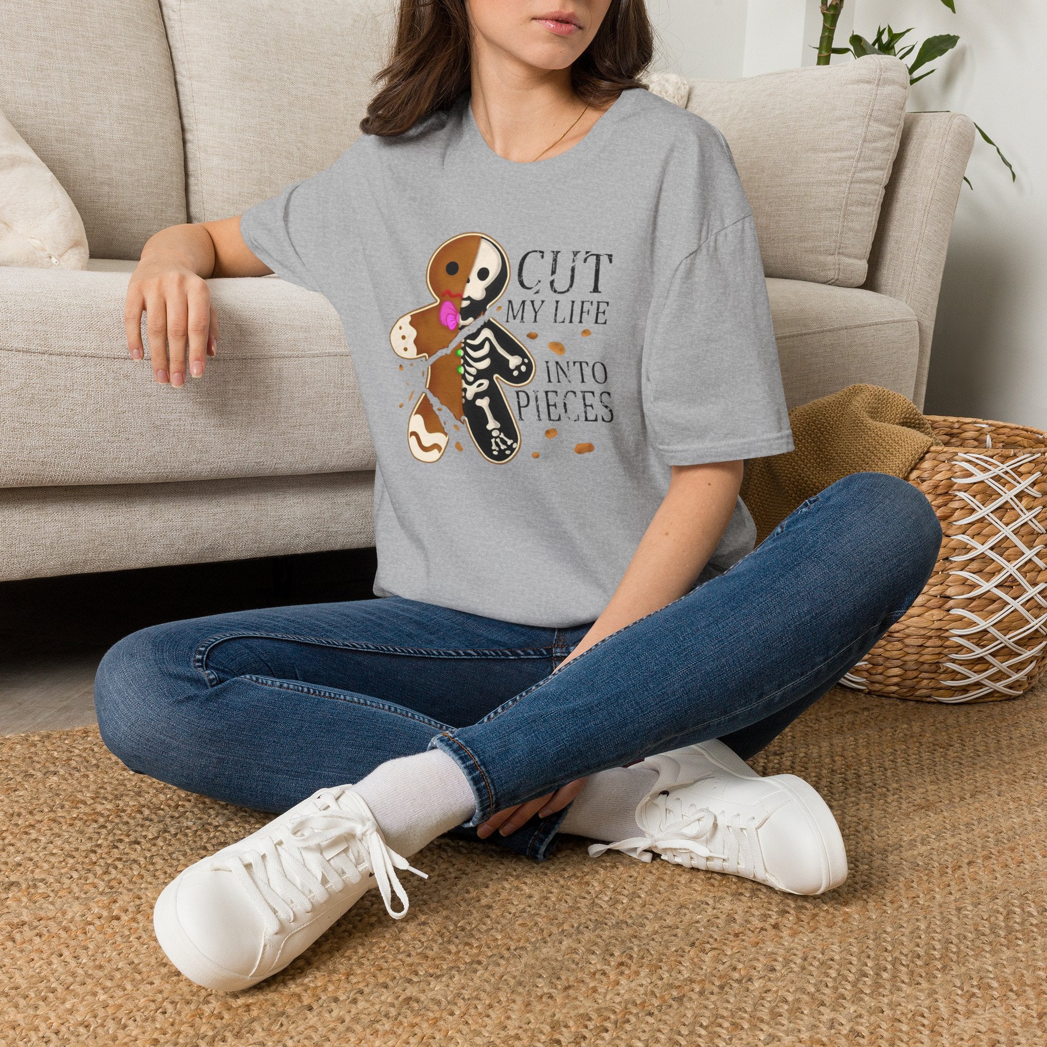 Cut My Life Into Pieces Gingerbread T-Shirt