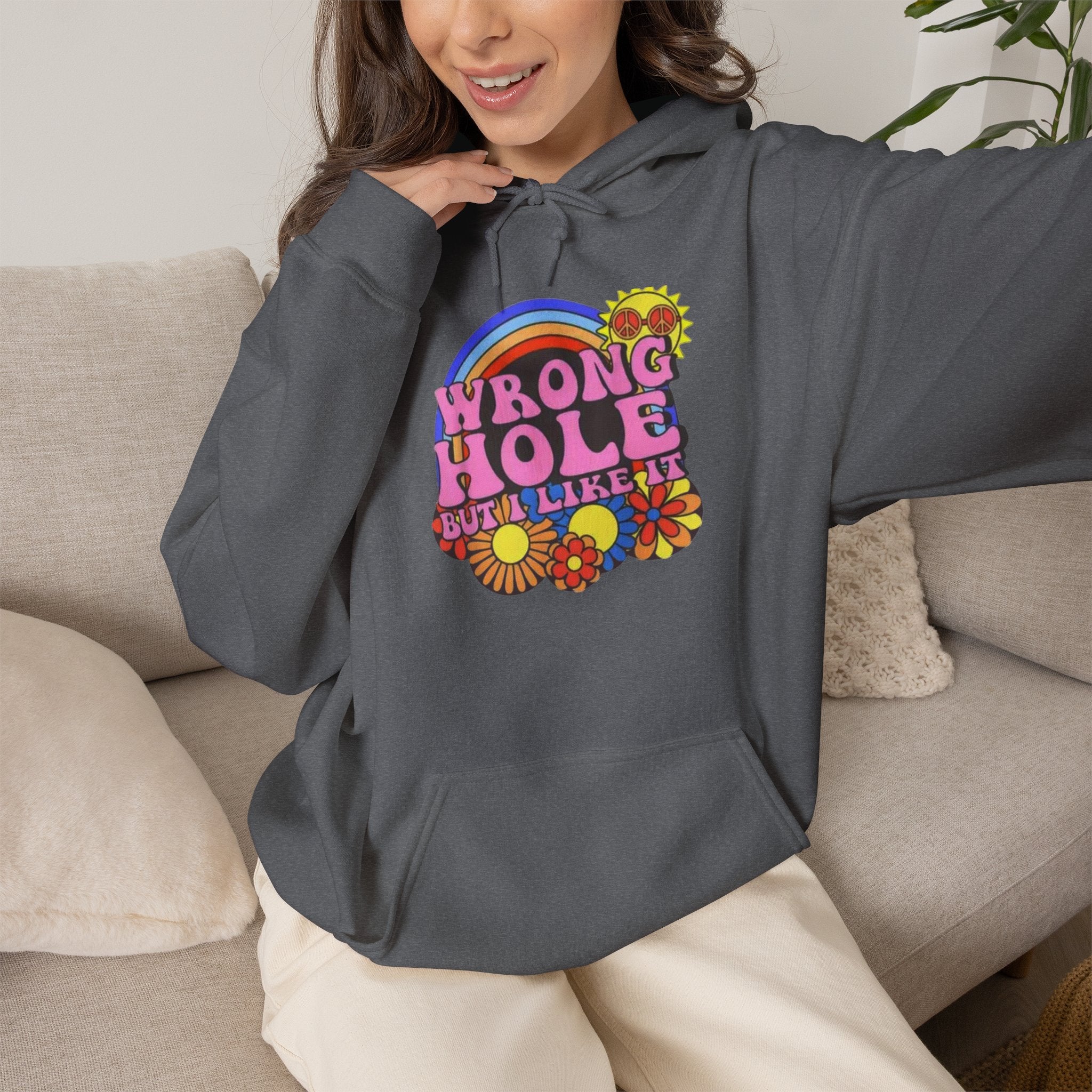 Wrong Hole But I Like It Hoodie