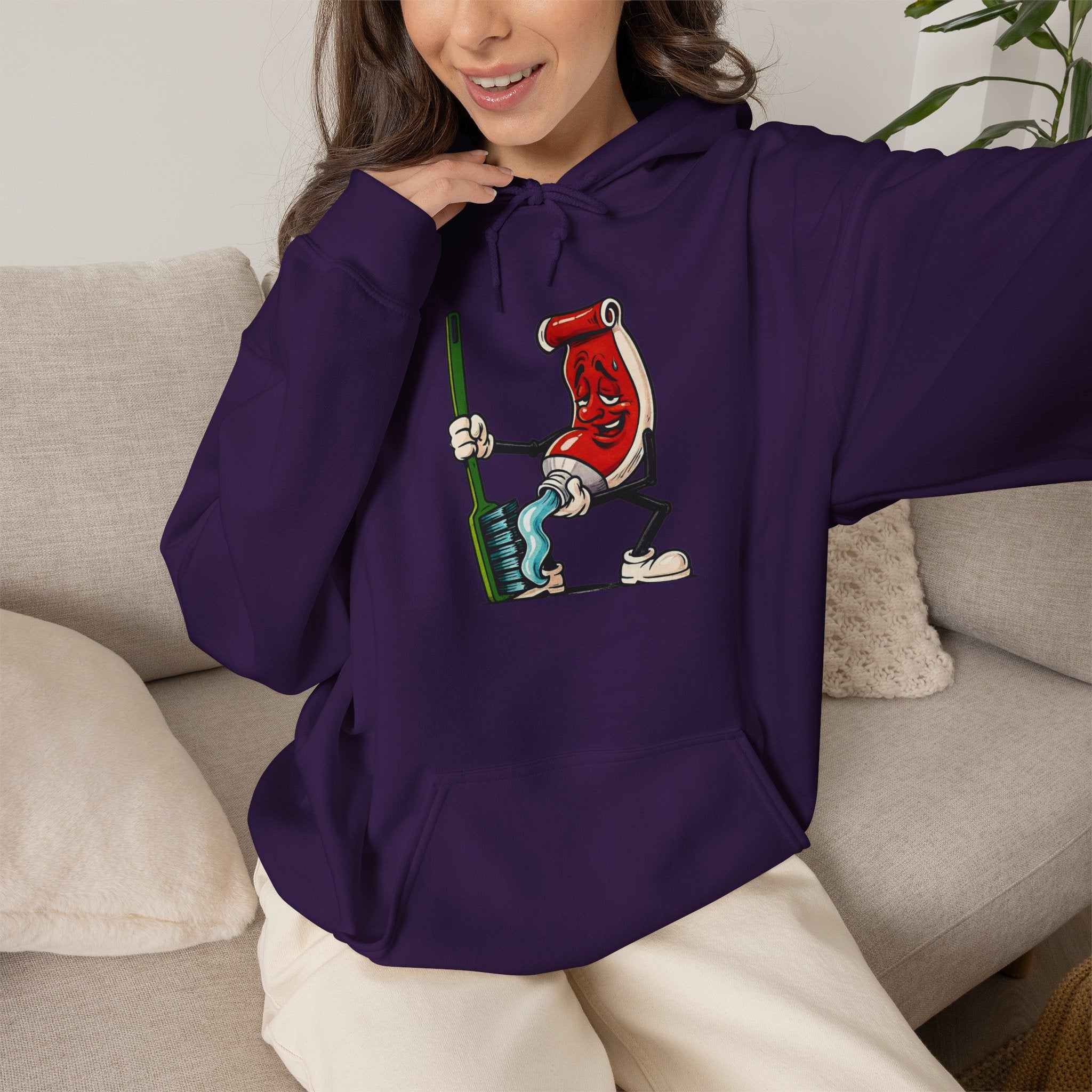 Toothpaste Man Hoodie