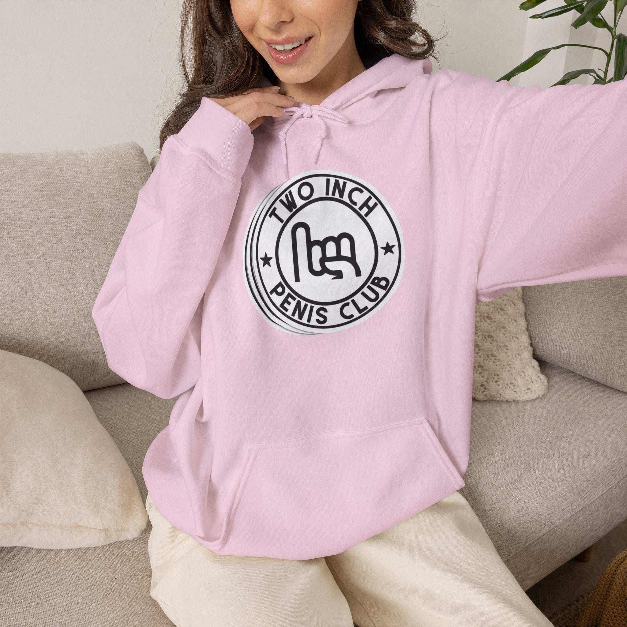 Two Inch Penis Club Hoodie