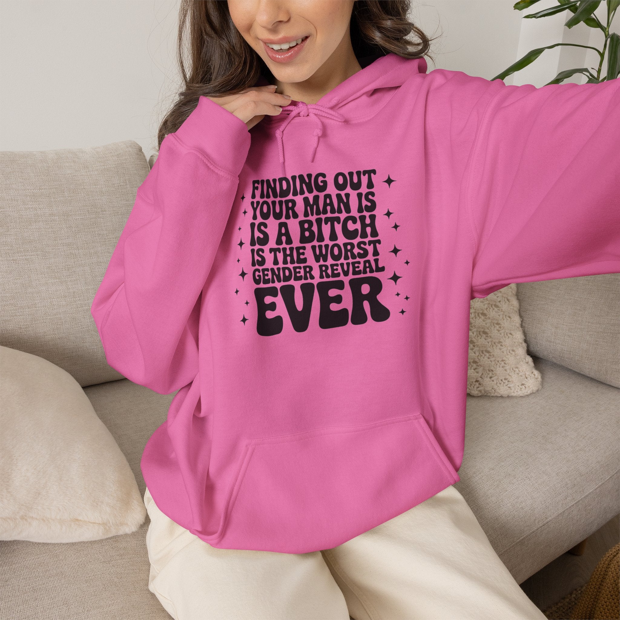 Finding Out Your Man Is a Bitch Hoodie