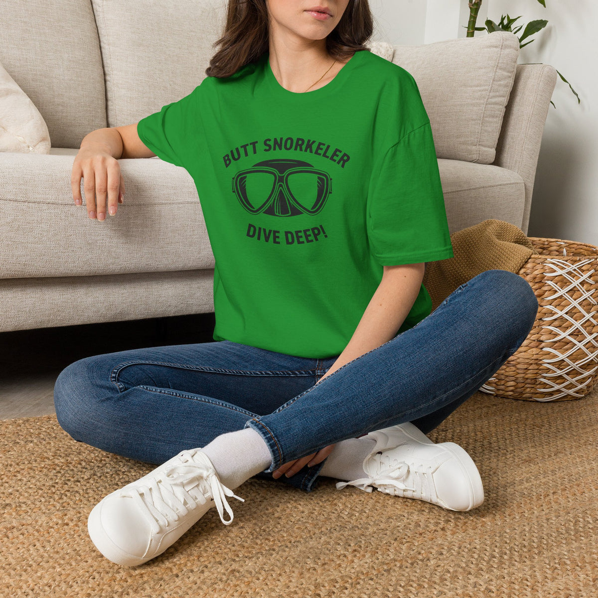 Butt Snorkeler Dive Deep T-Shirt