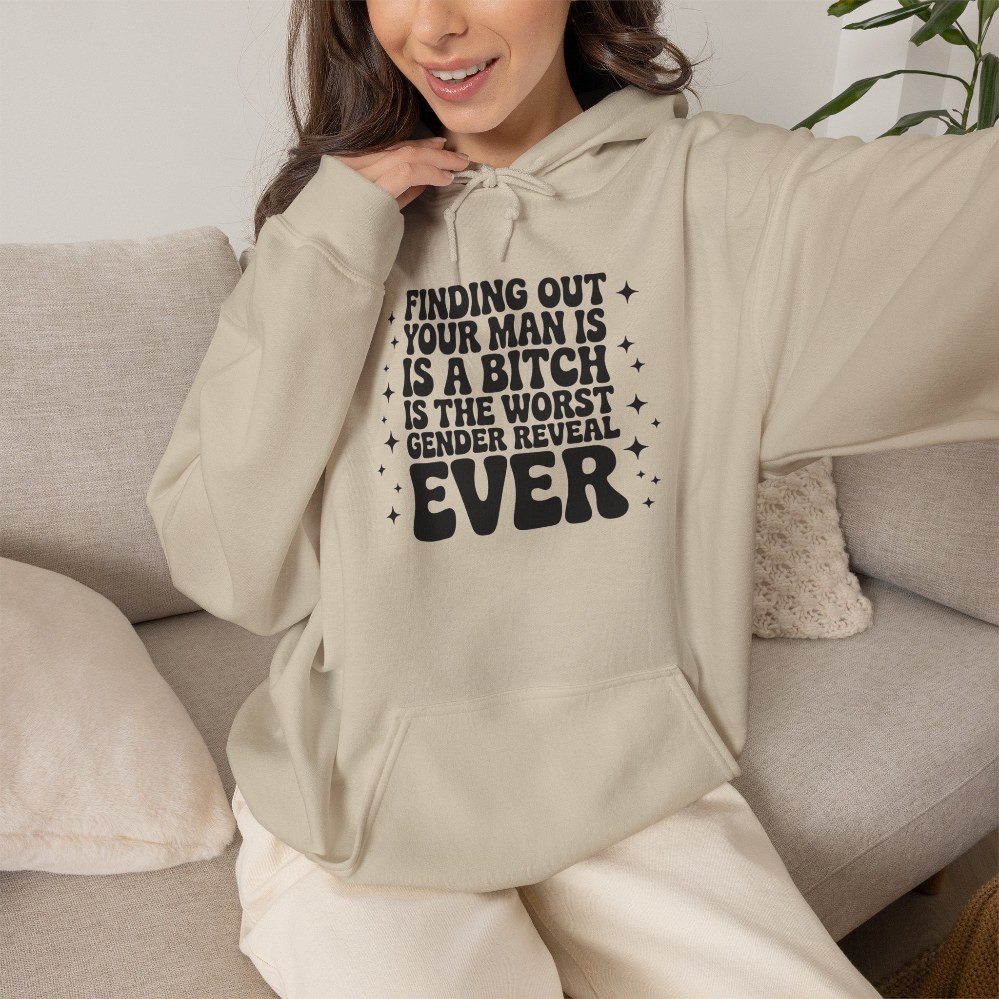 Finding Out Your Man Is a Bitch Hoodie
