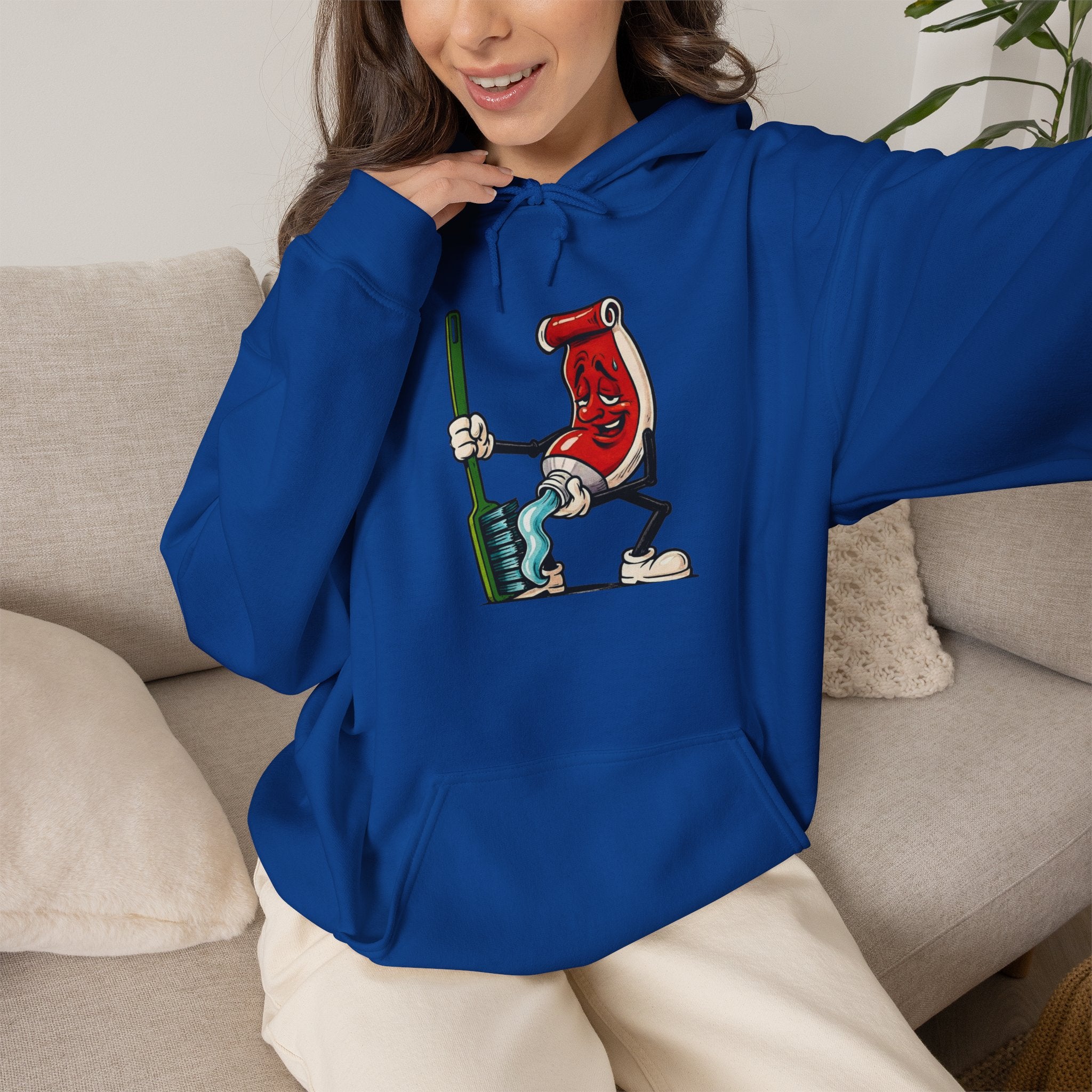 Toothpaste Man Hoodie