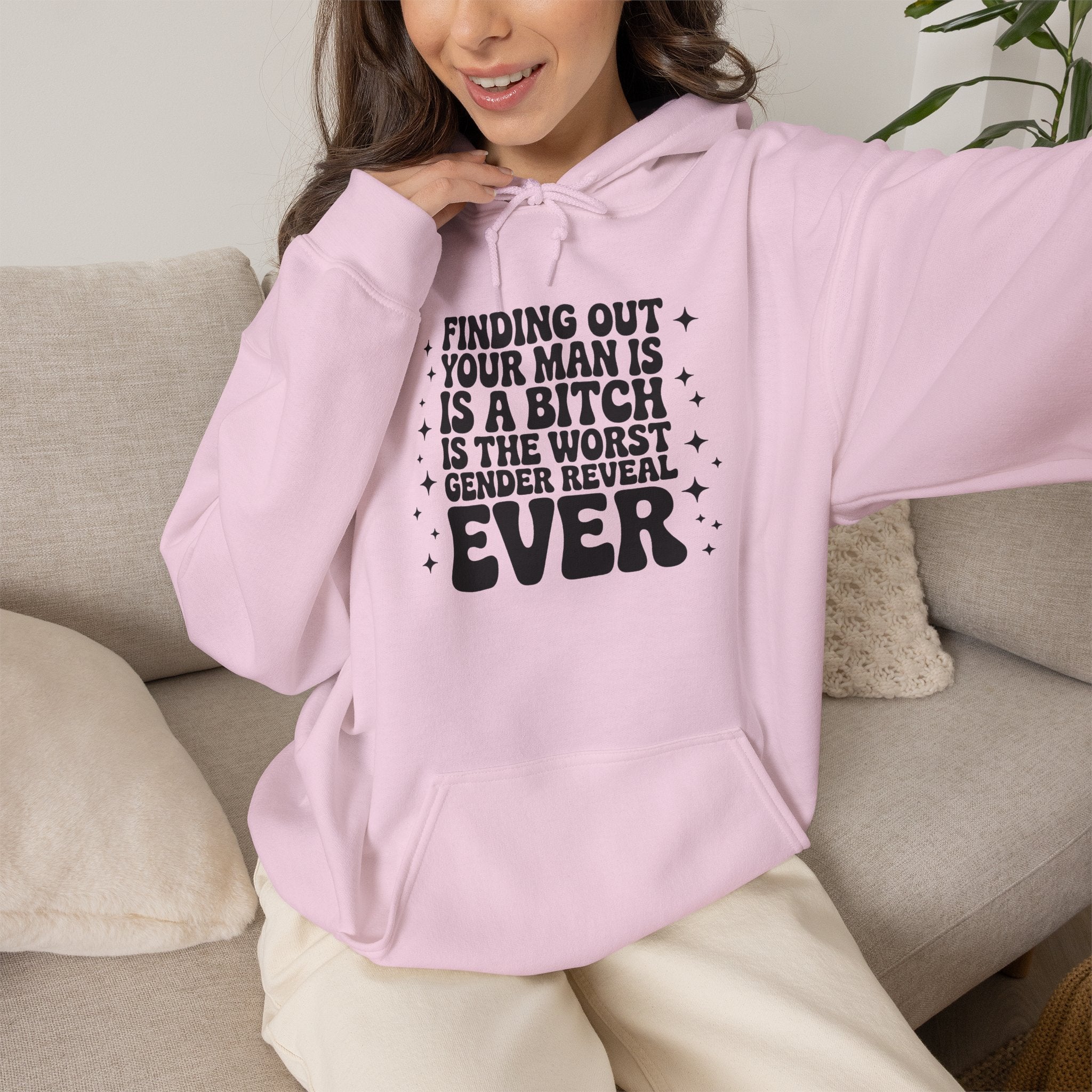 Finding Out Your Man Is a Bitch Hoodie