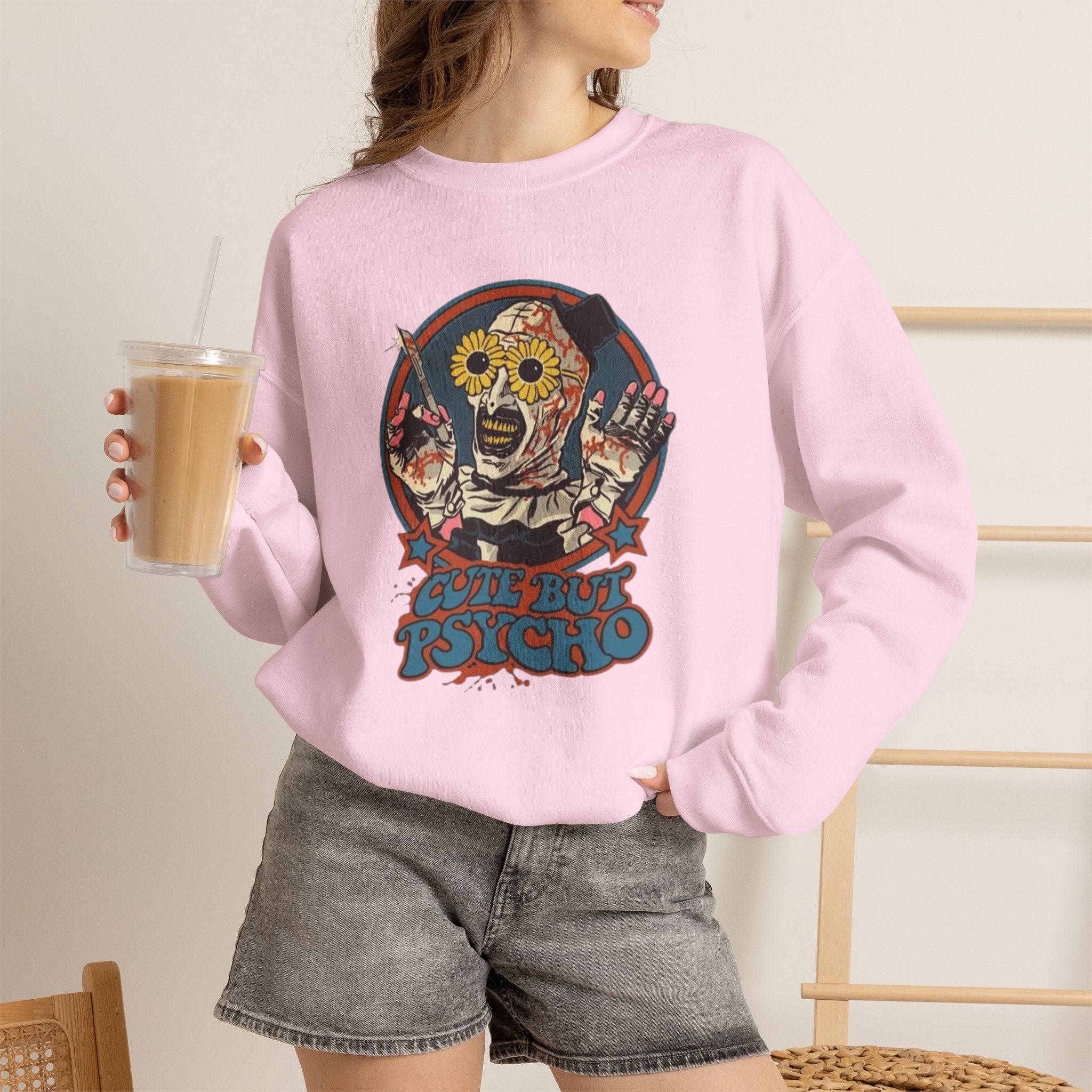 Cute But Psycho Crewneck Sweatshirt