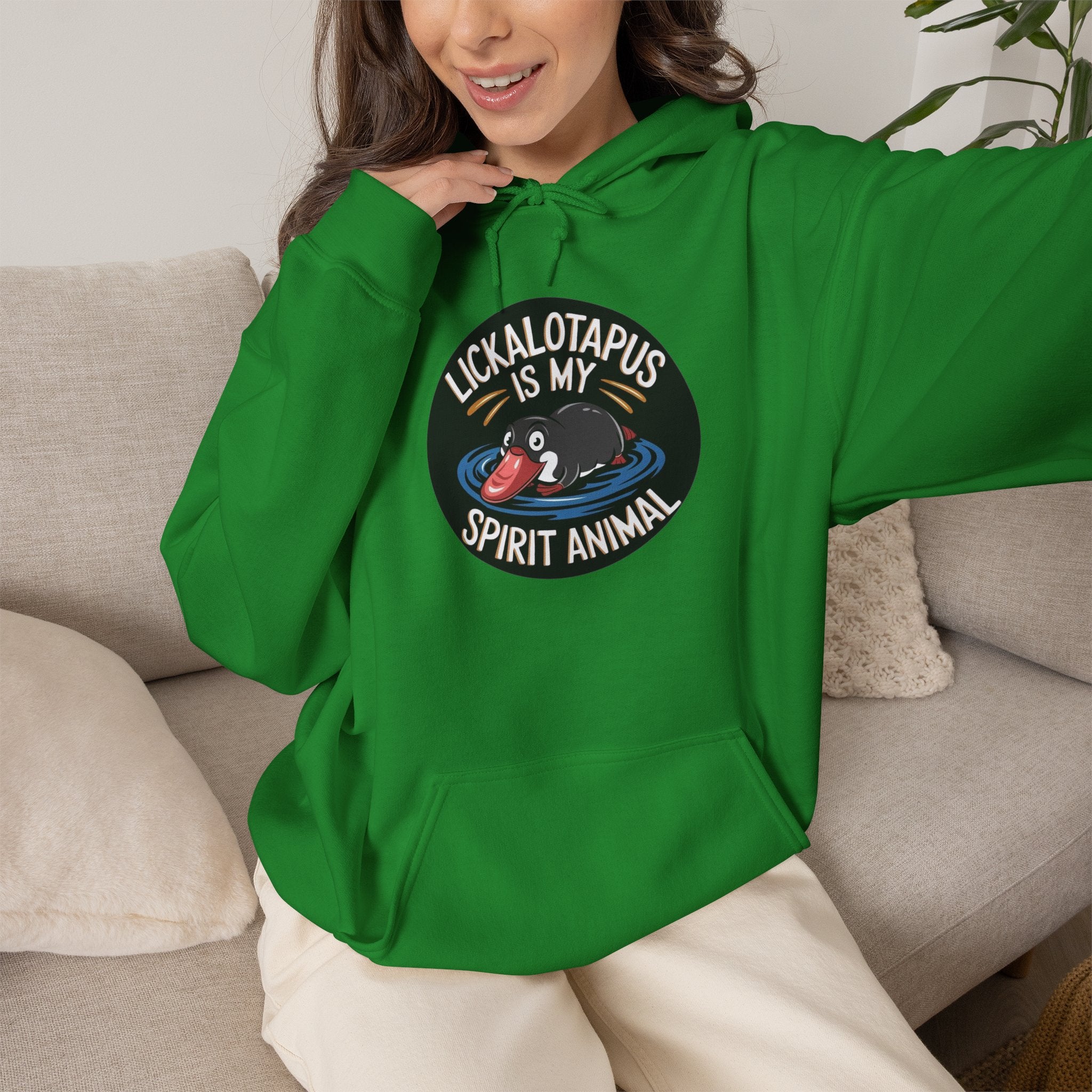 Lickalotapus Is My Spirit Animal Hoodie