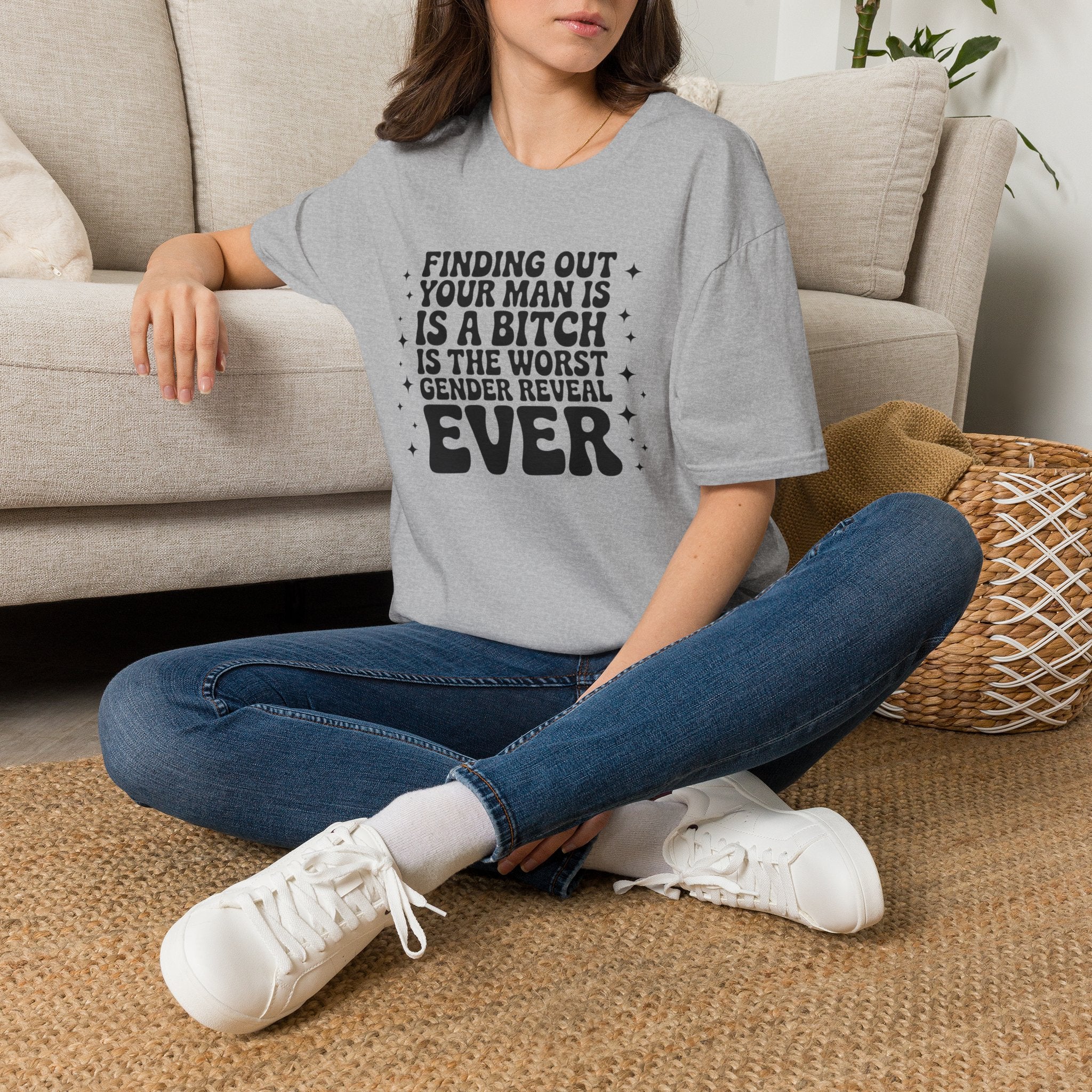 Finding Out Your Man Is a Bitch T-Shirt