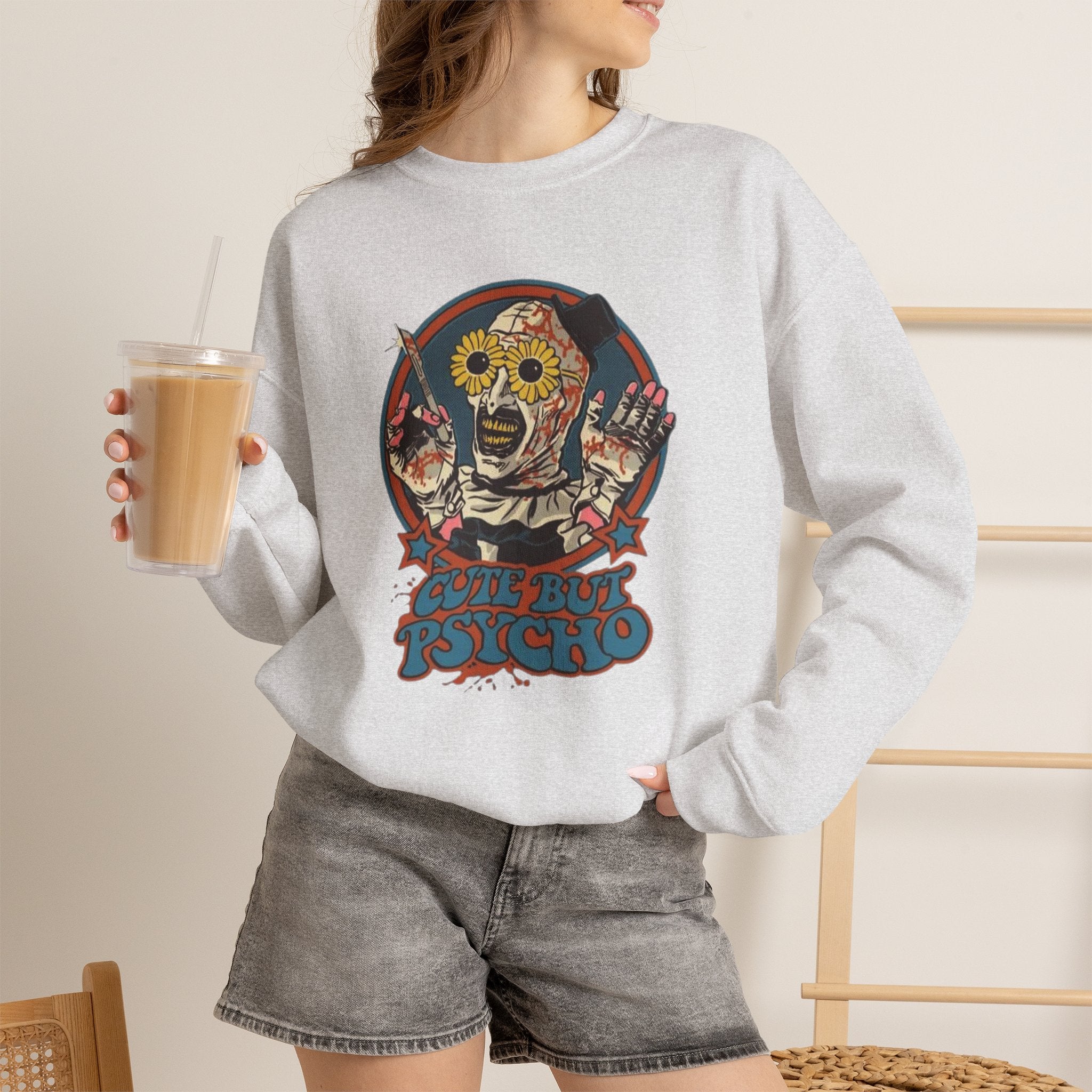 Cute But Psycho Crewneck Sweatshirt