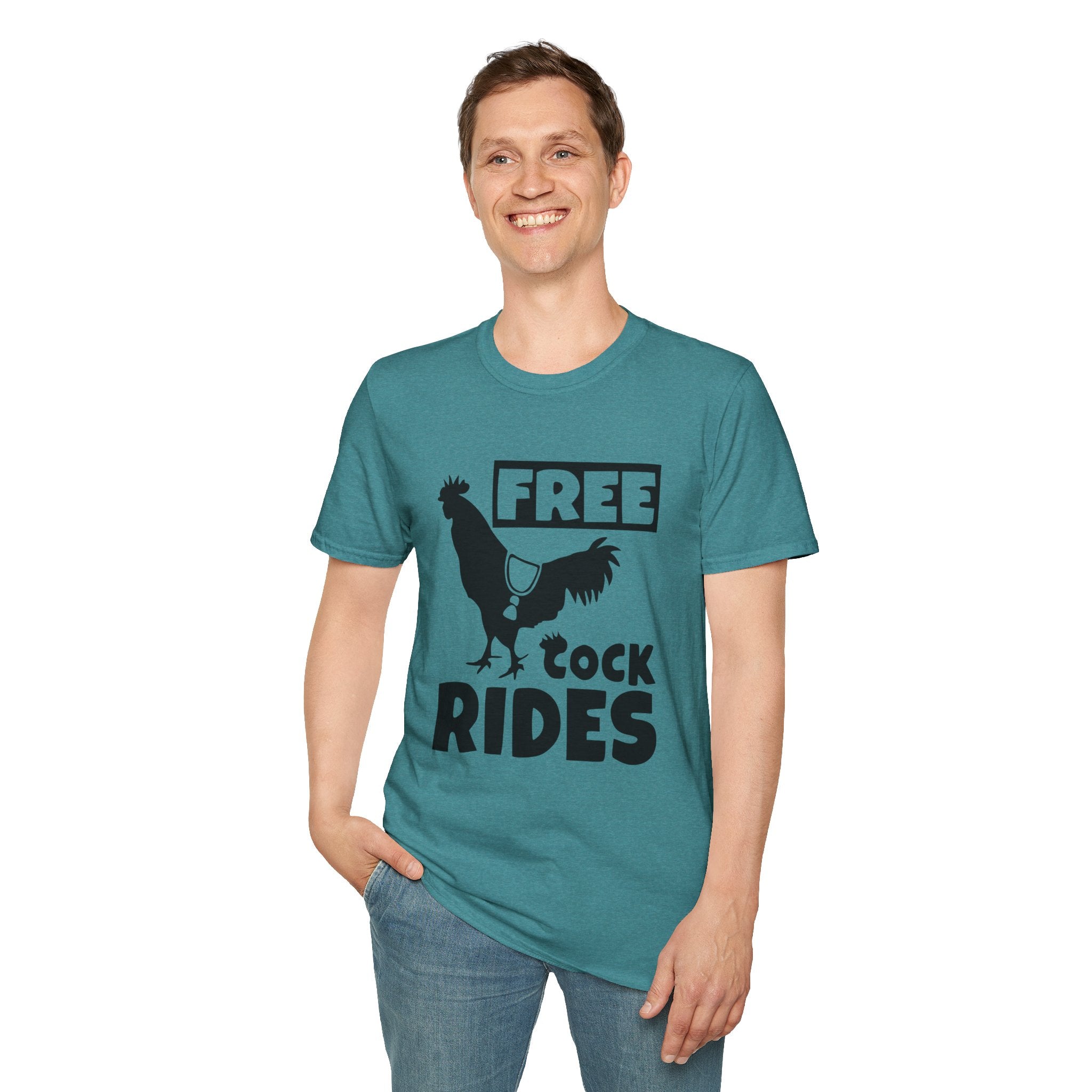 Free Cock Rides T-Shirt