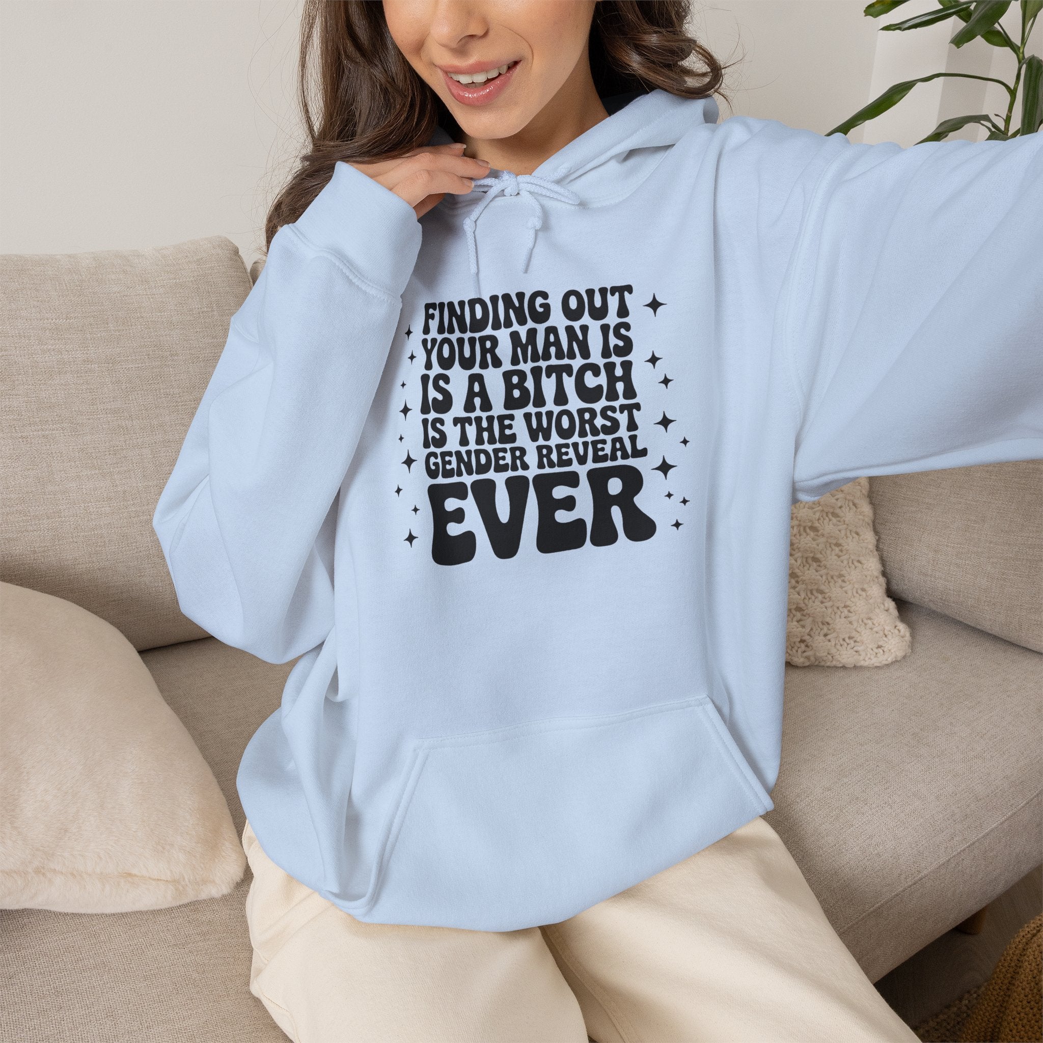 Finding Out Your Man Is a Bitch Hoodie