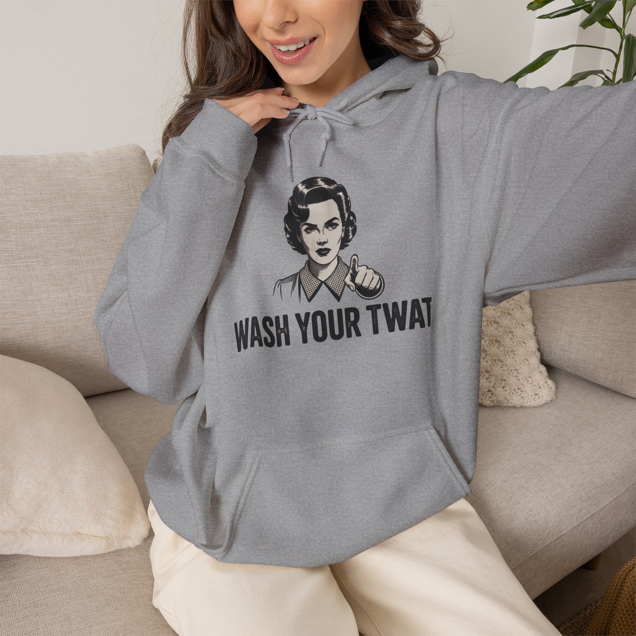 Wash Your Twat Hoodie