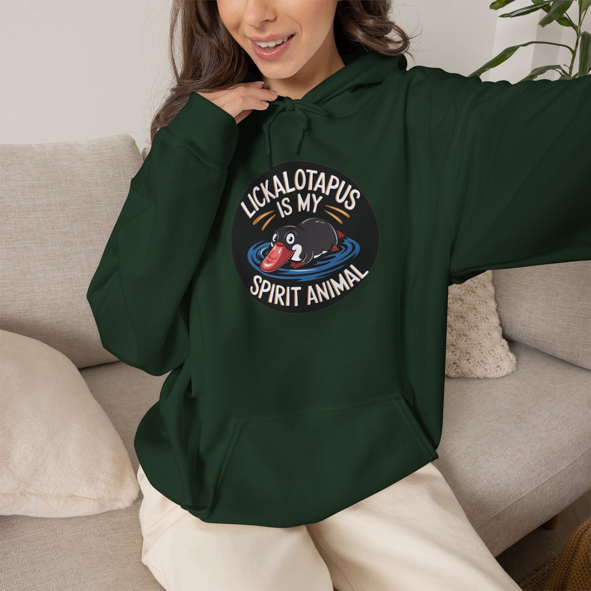 Lickalotapus Is My Spirit Animal Hoodie