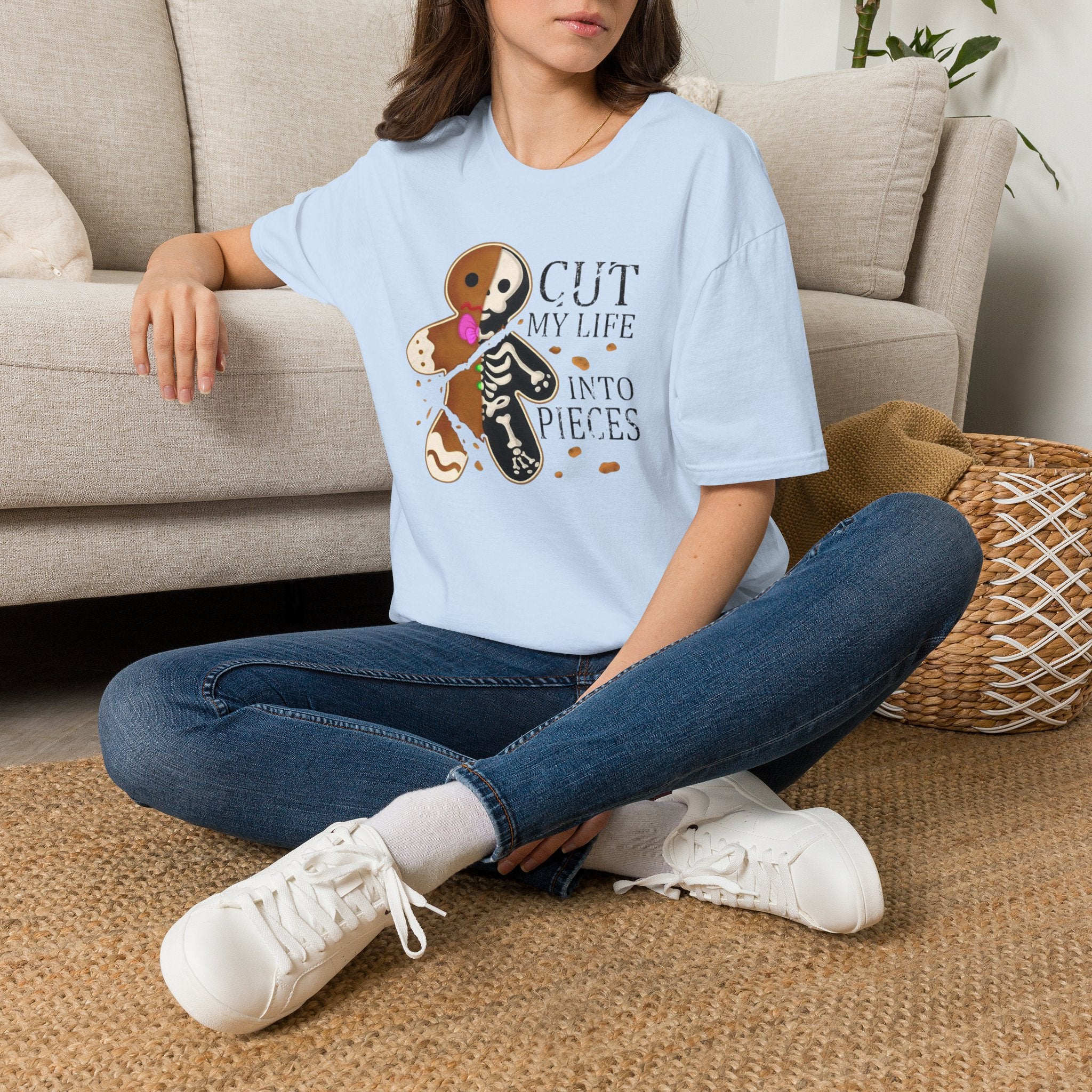 Cut My Life Into Pieces Gingerbread T-Shirt