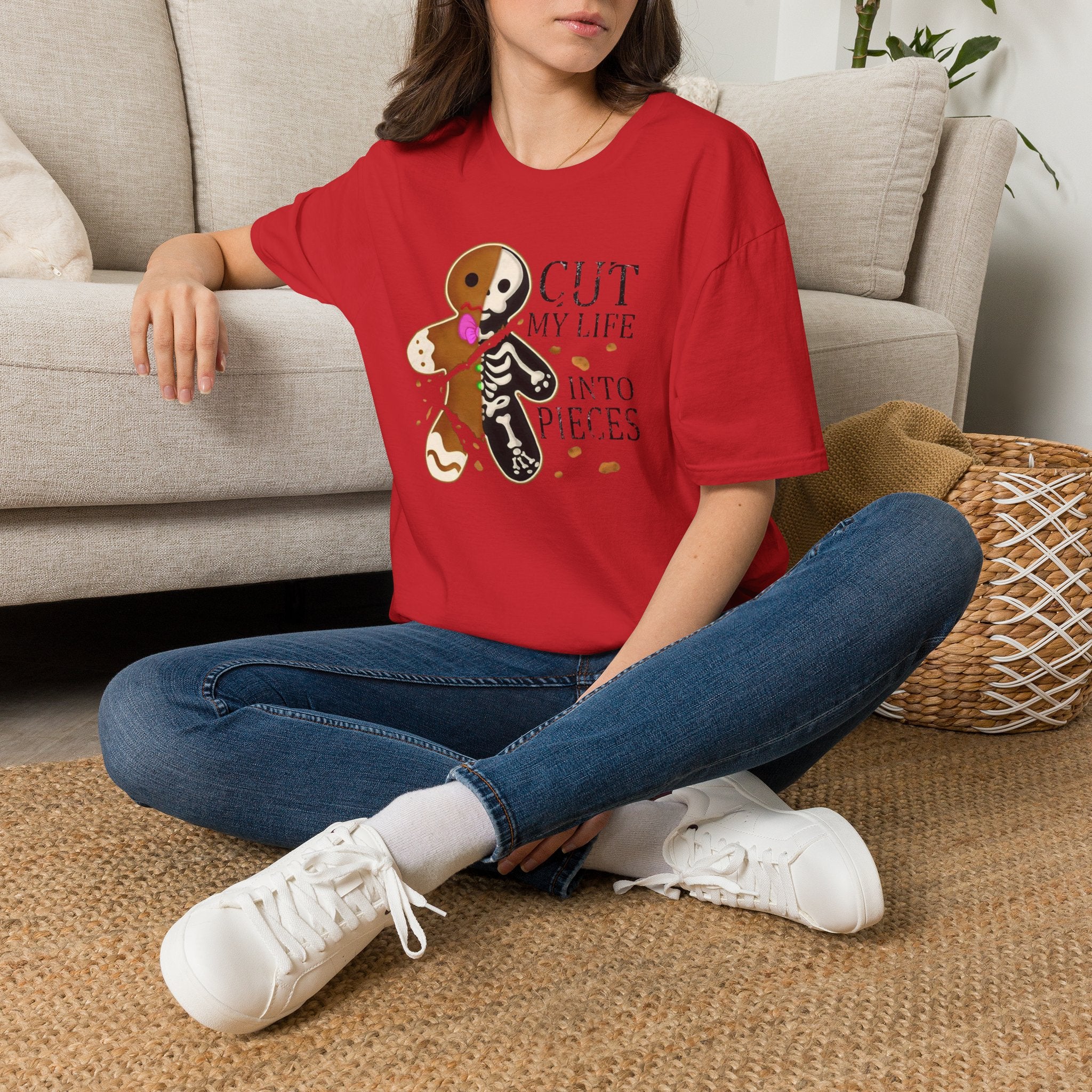 Cut My Life Into Pieces Gingerbread T-Shirt