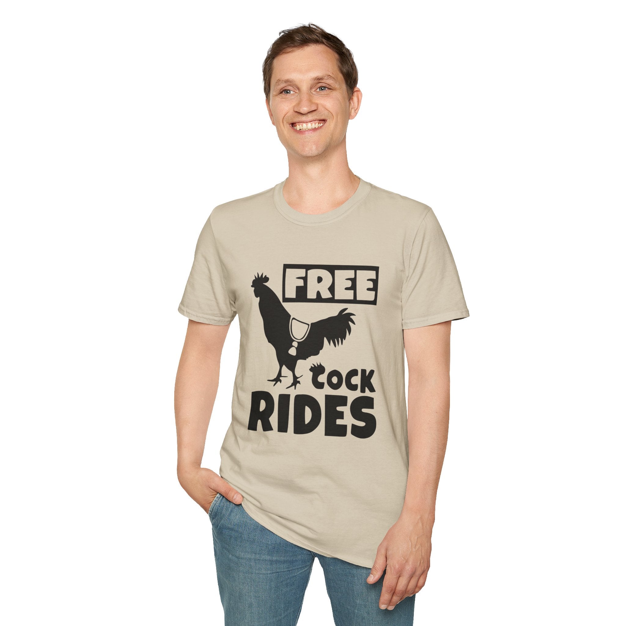 Free Cock Rides T-Shirt