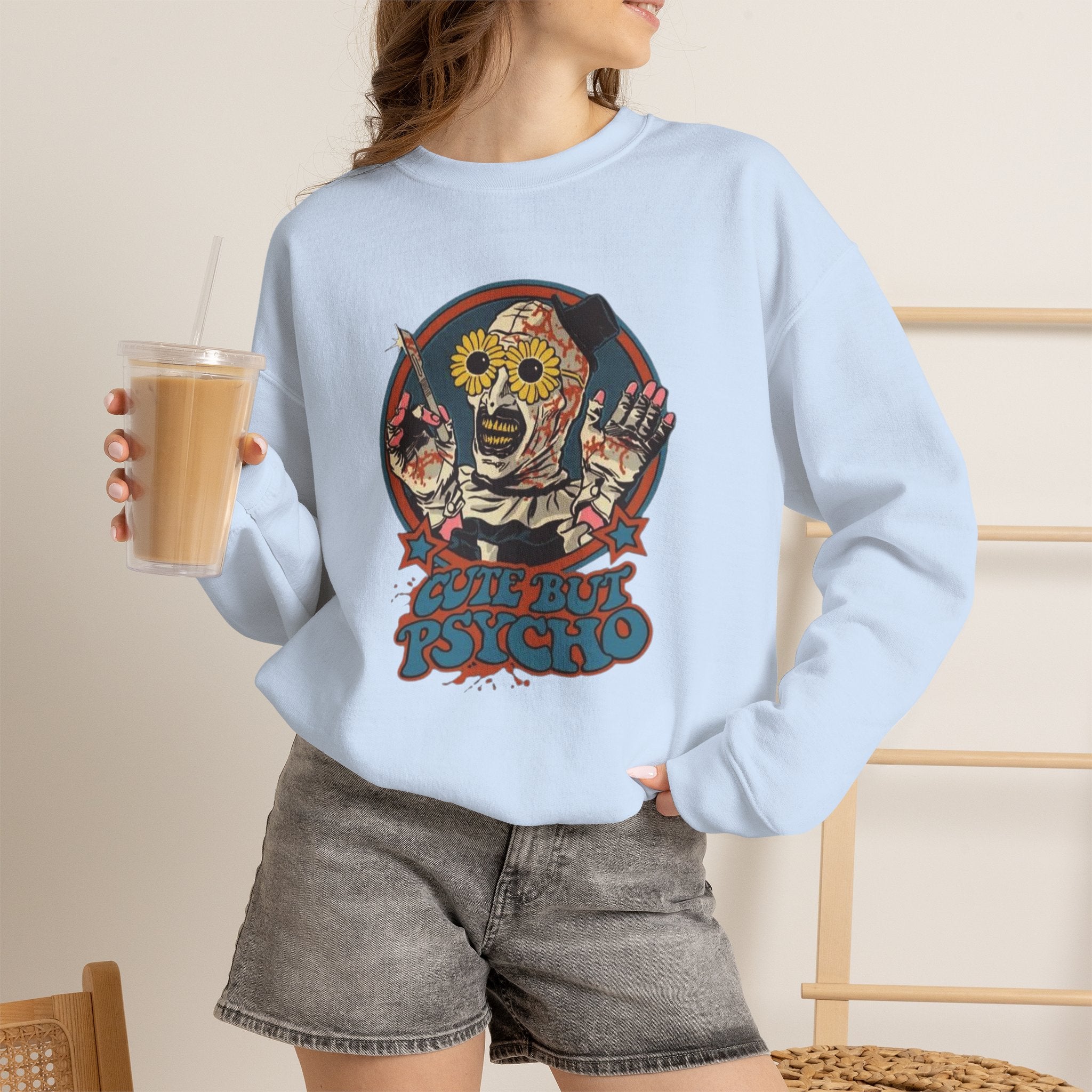 Cute But Psycho Crewneck Sweatshirt