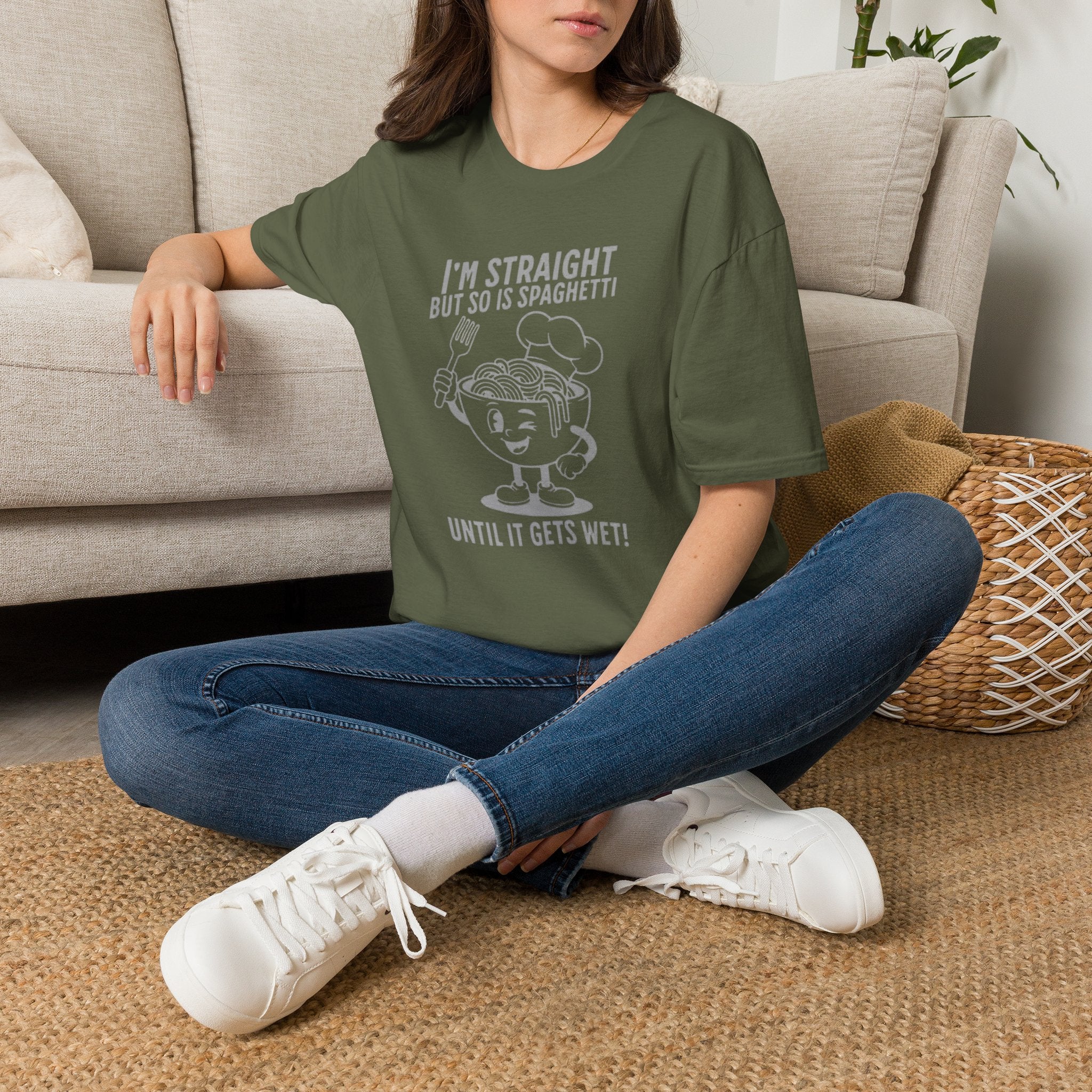 I'm Straight, But So Is Spaghetti T-Shirt