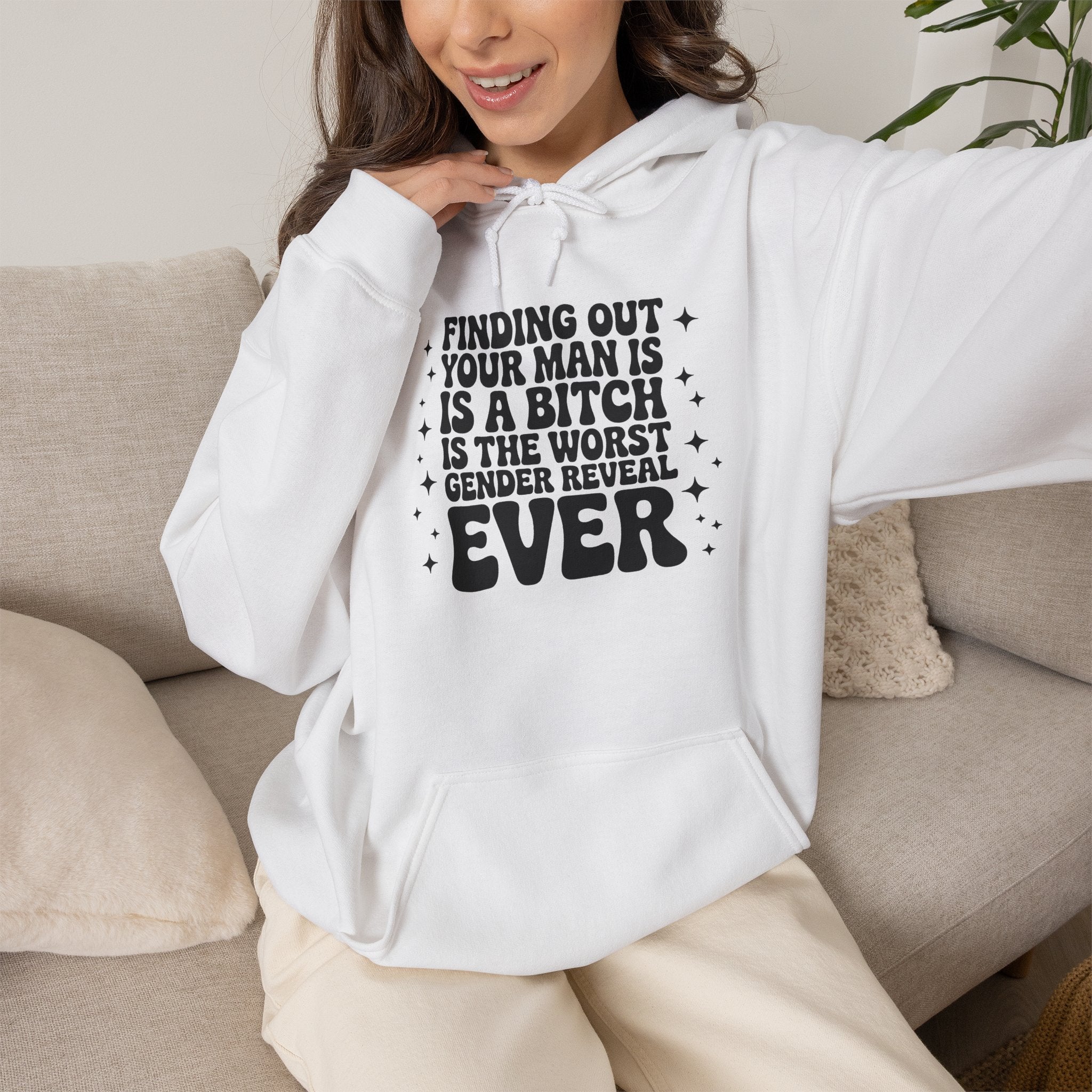 Finding Out Your Man Is a Bitch Hoodie