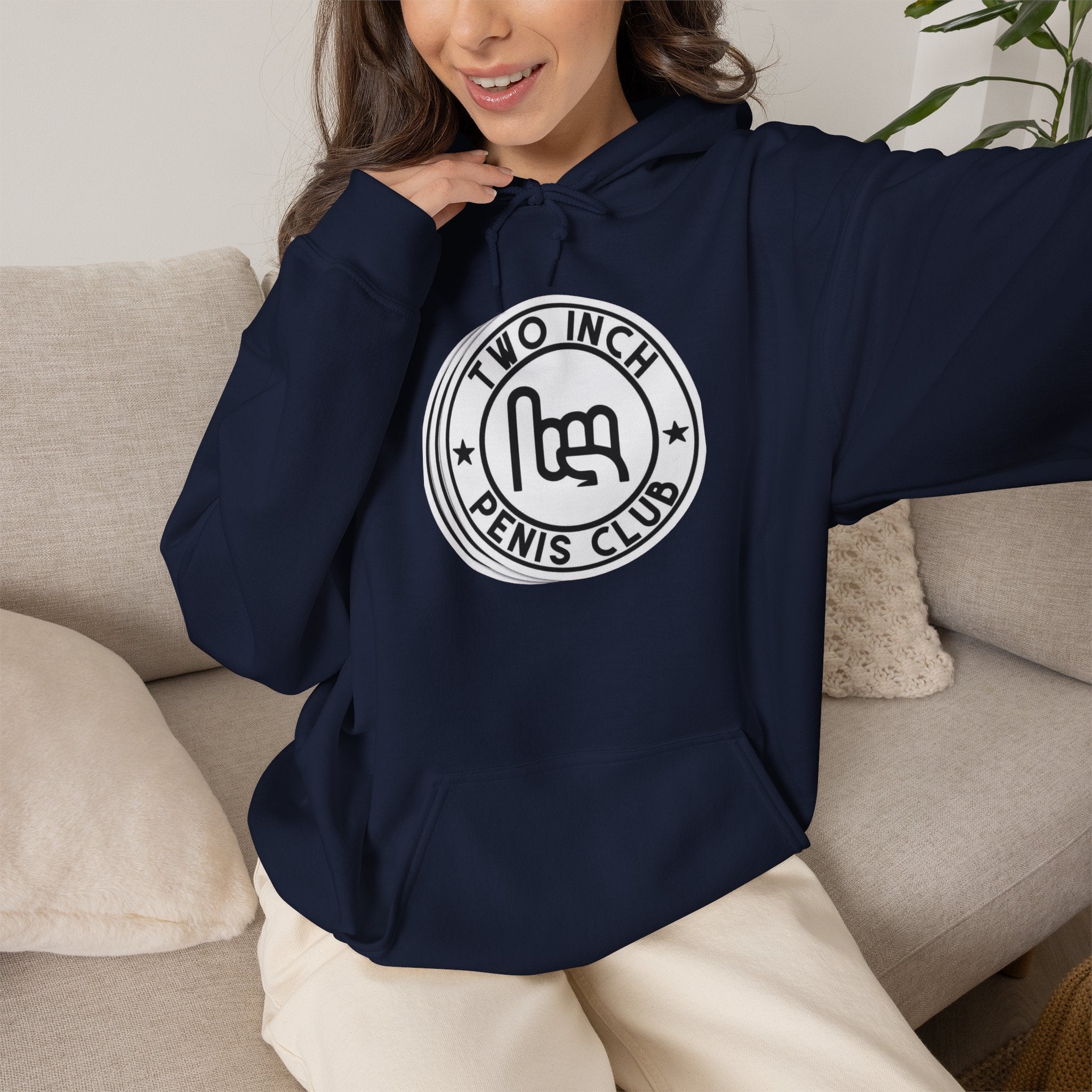 Two Inch Penis Club Hoodie
