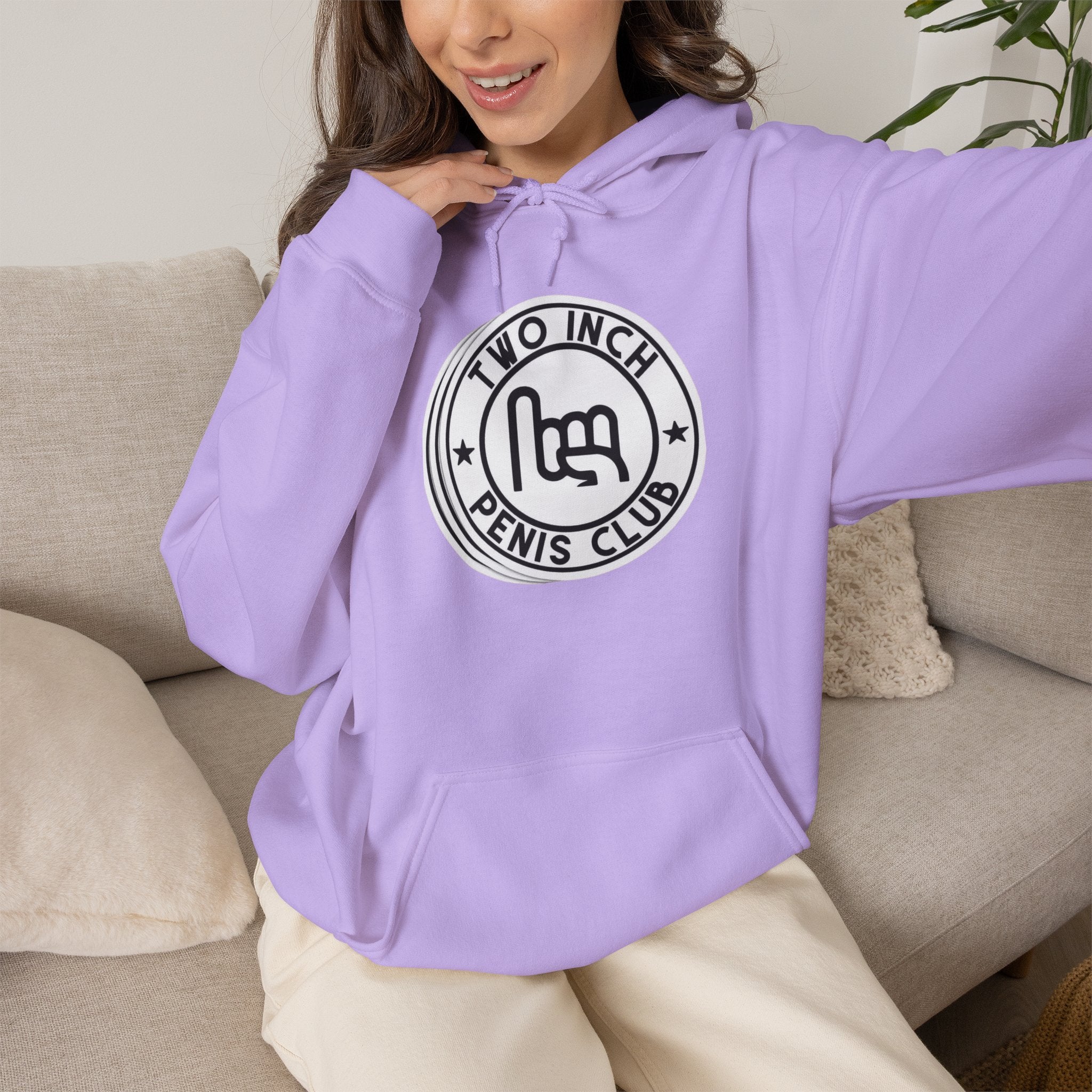 Two Inch Penis Club Hoodie