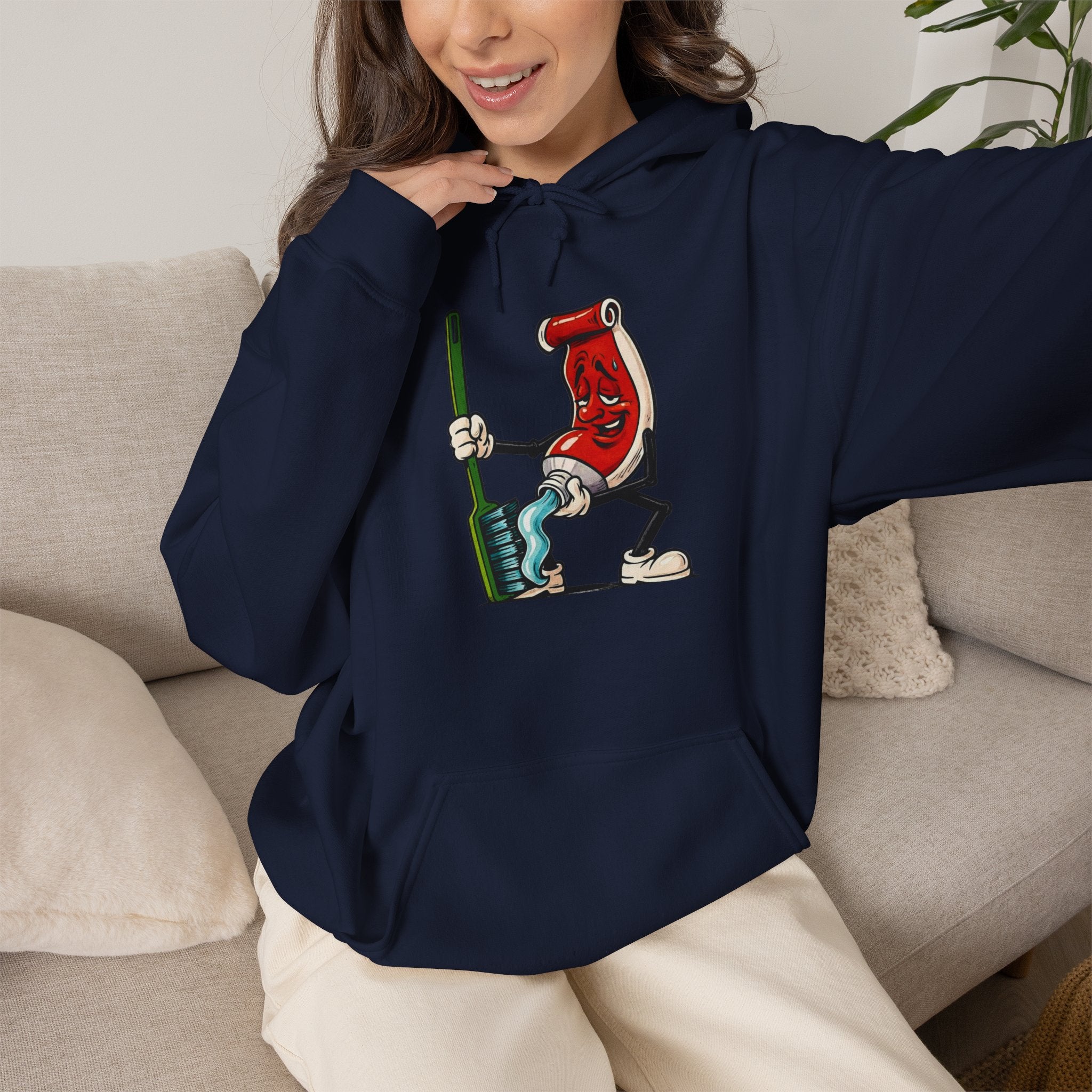 Toothpaste Man Hoodie
