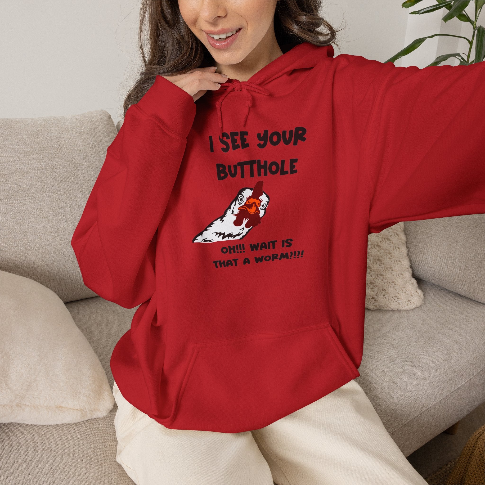 I See Your Butthole Hoodie