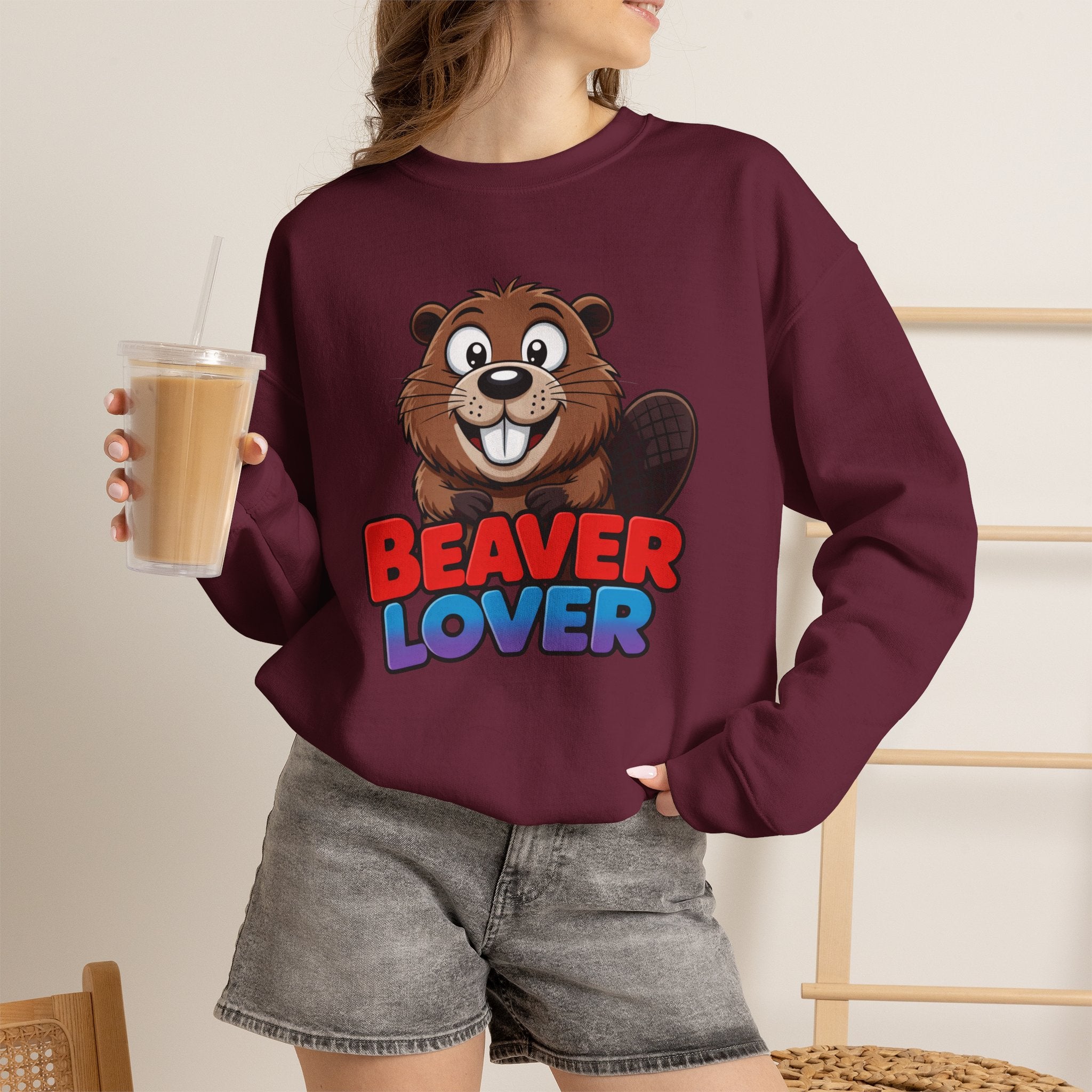 Beaver Lover Crewneck Sweatshirt