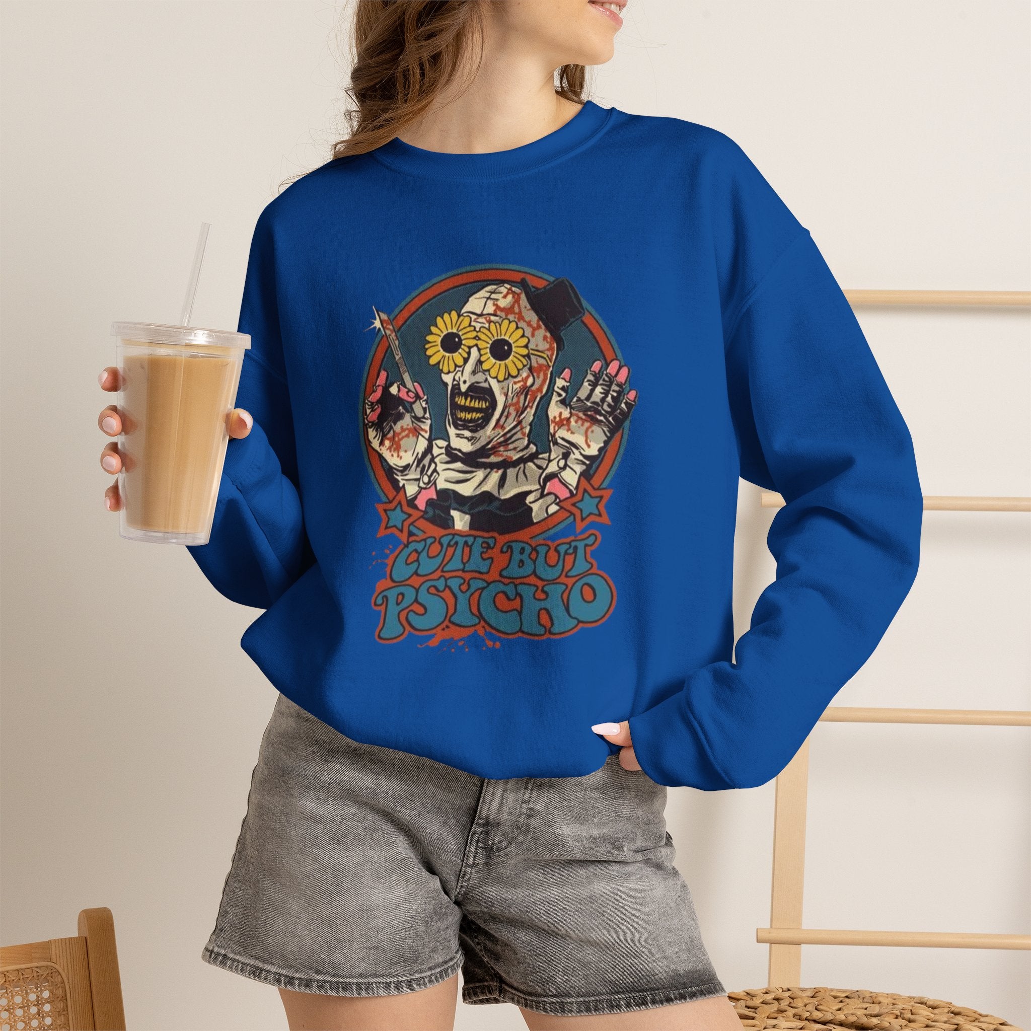 Cute But Psycho Crewneck Sweatshirt