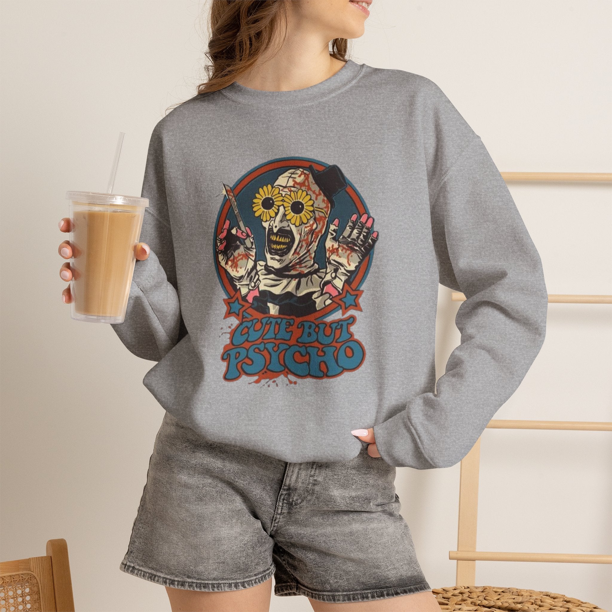Cute But Psycho Crewneck Sweatshirt