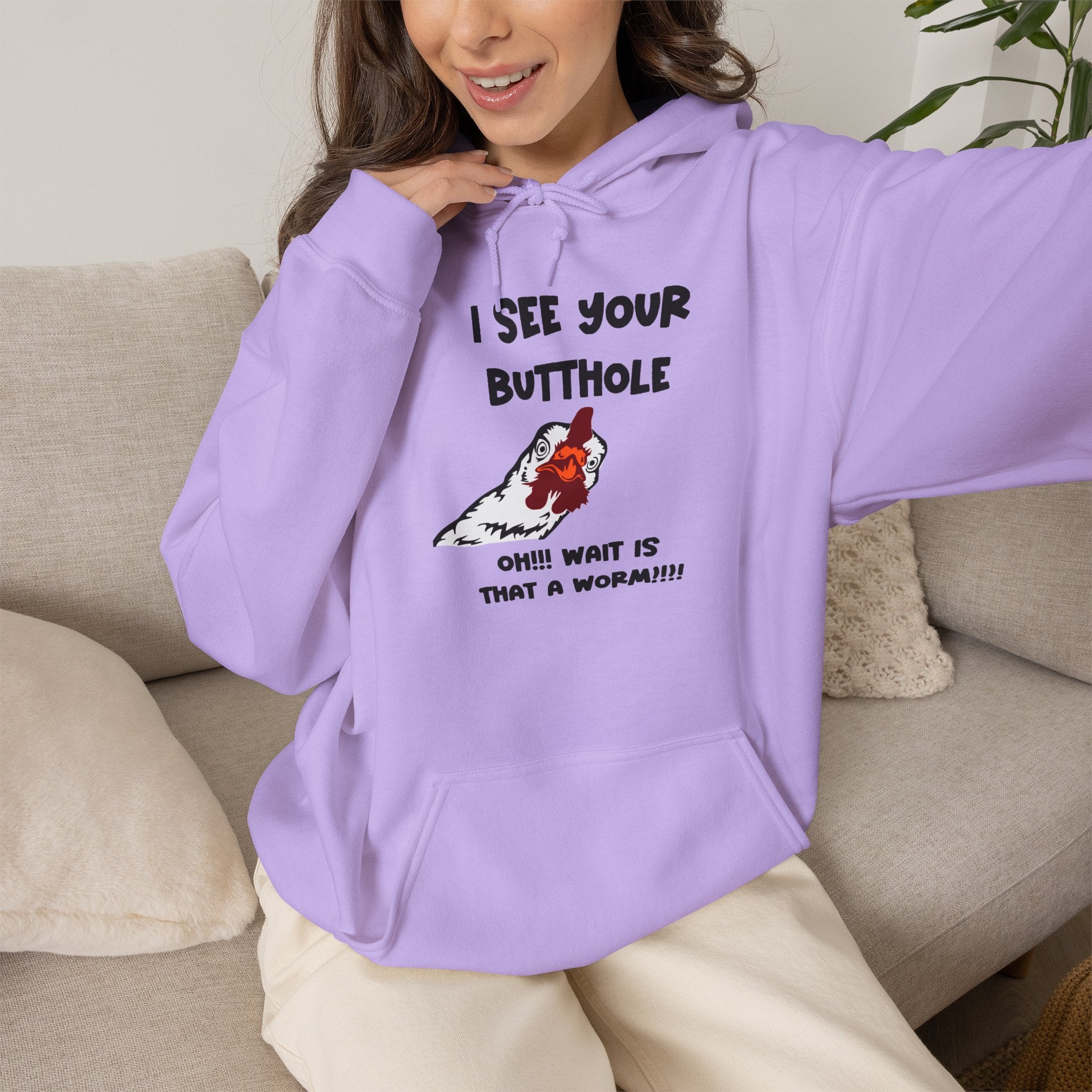 I See Your Butthole Hoodie