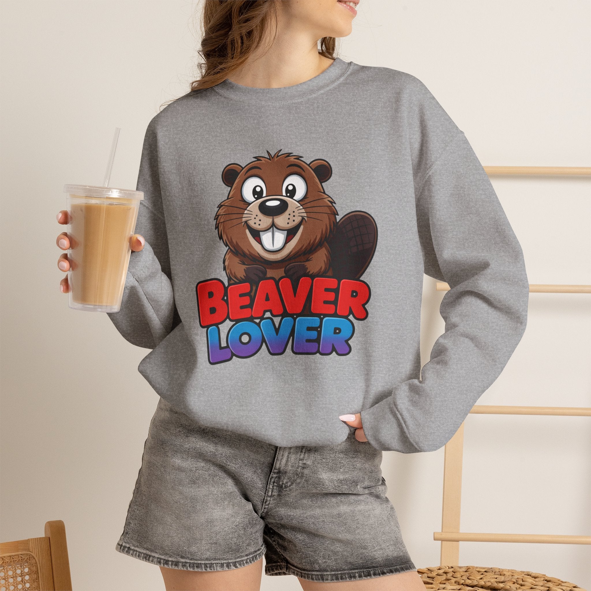 Beaver Lover Crewneck Sweatshirt