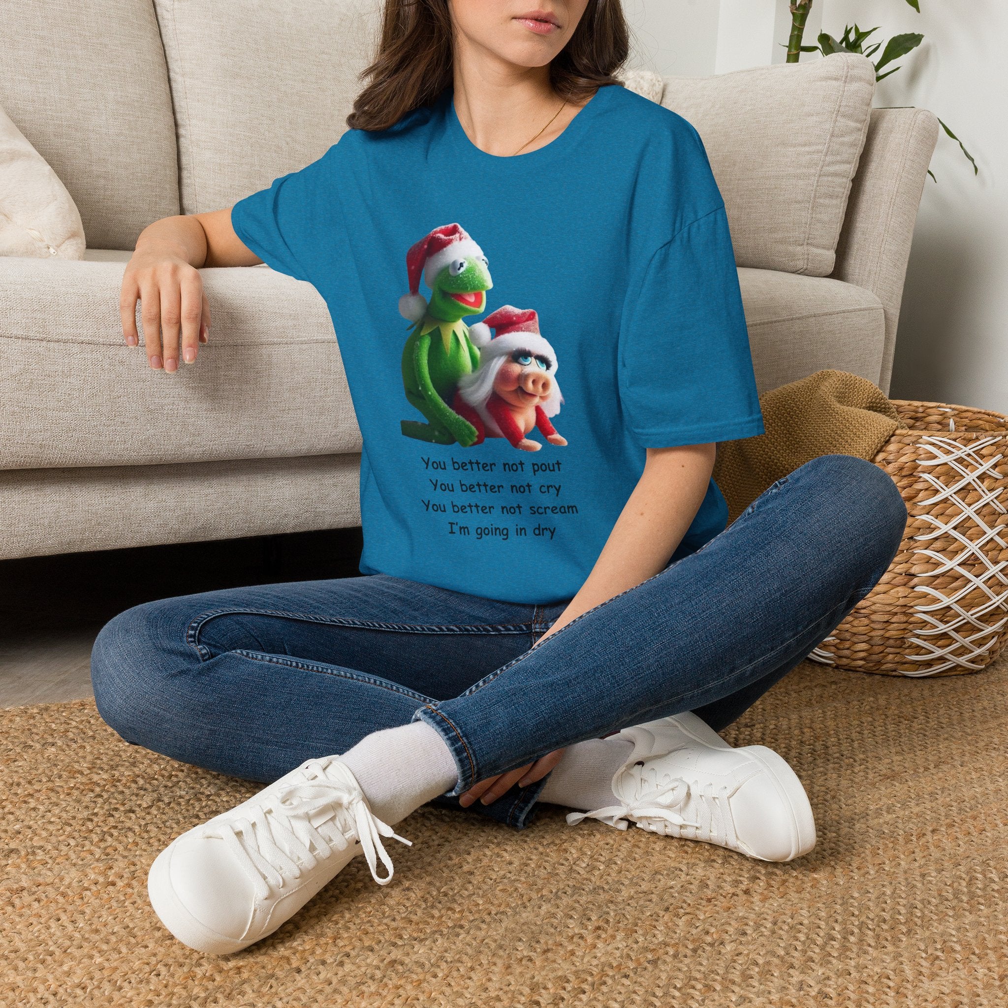 You Better Not Pout, You Better Not Cry Hoodie – I’m Going In Dry Christmas Hoodie