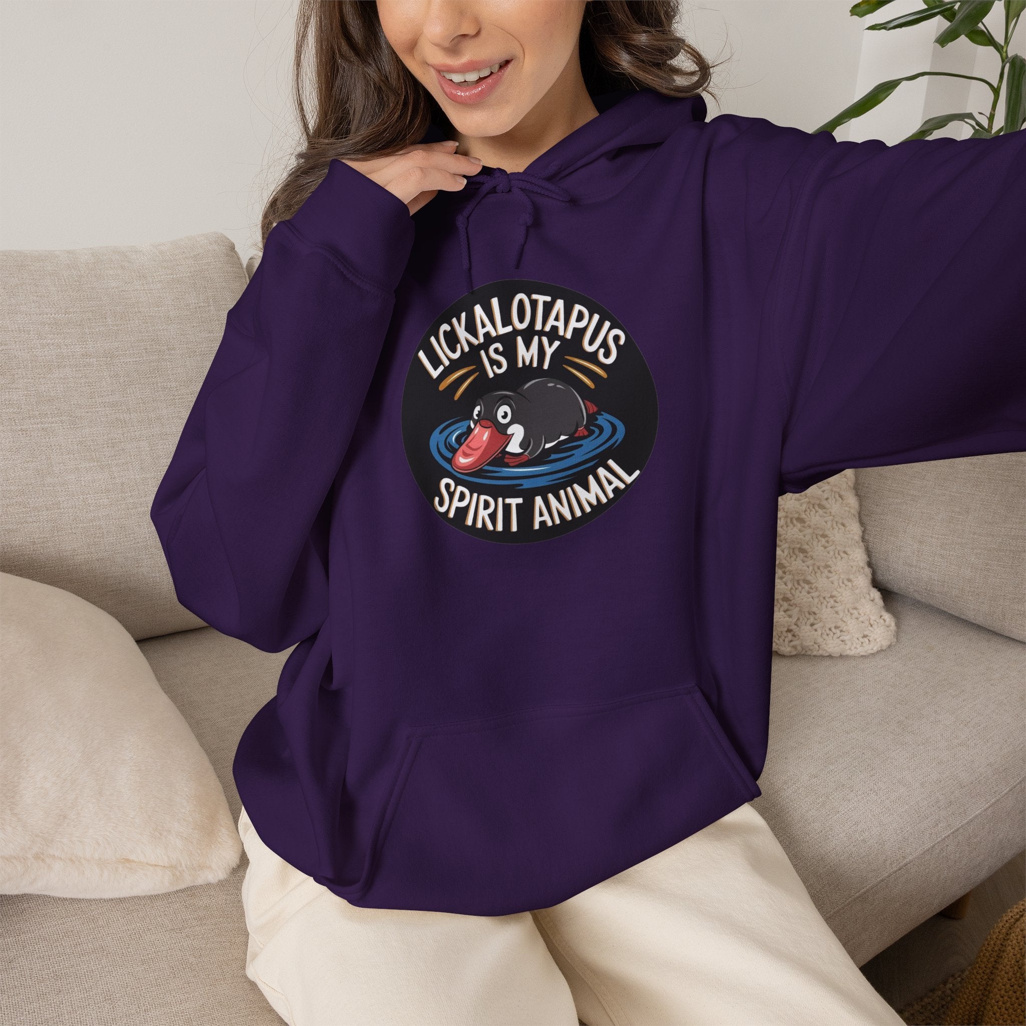 Lickalotapus Is My Spirit Animal Hoodie