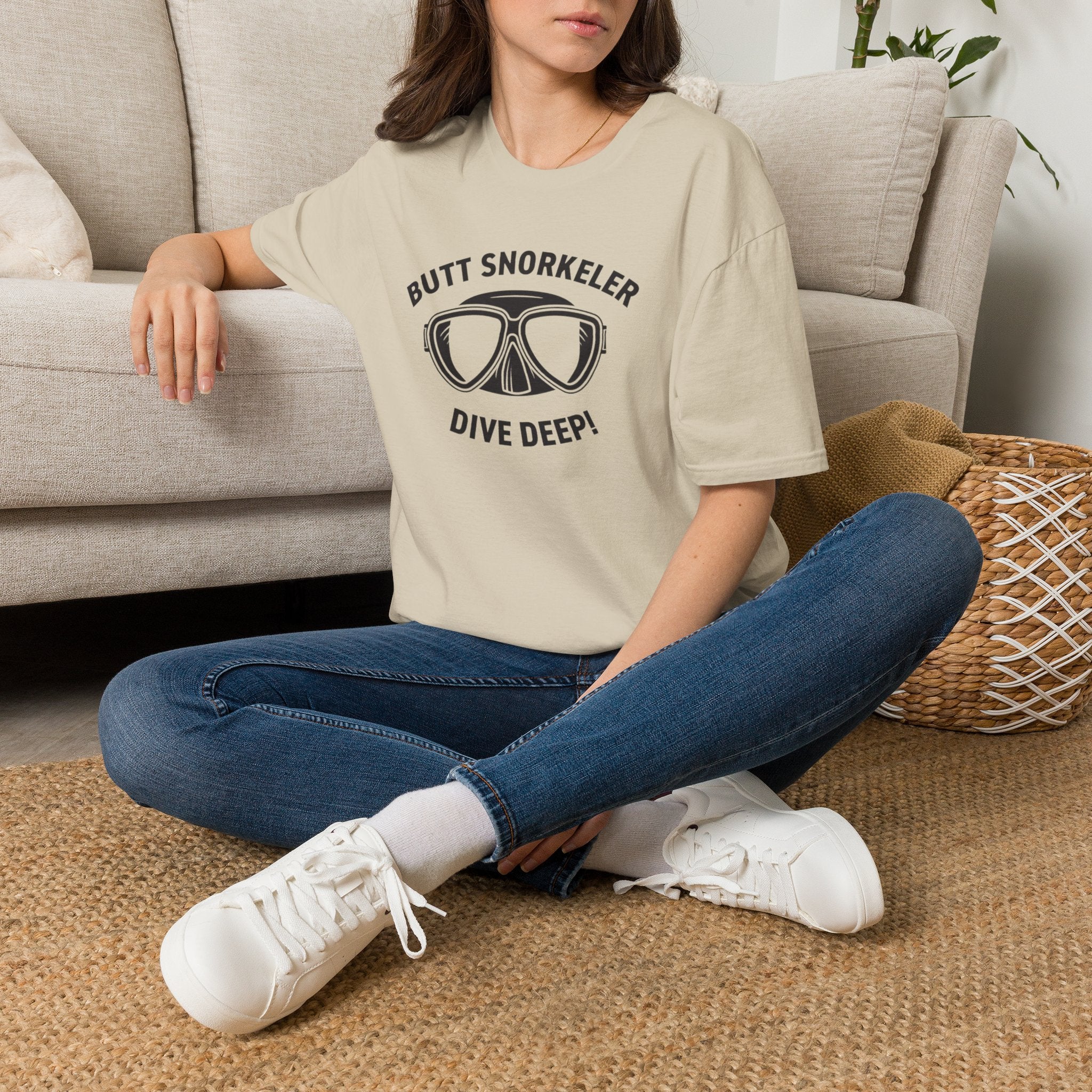 Butt Snorkeler Dive Deep T-Shirt
