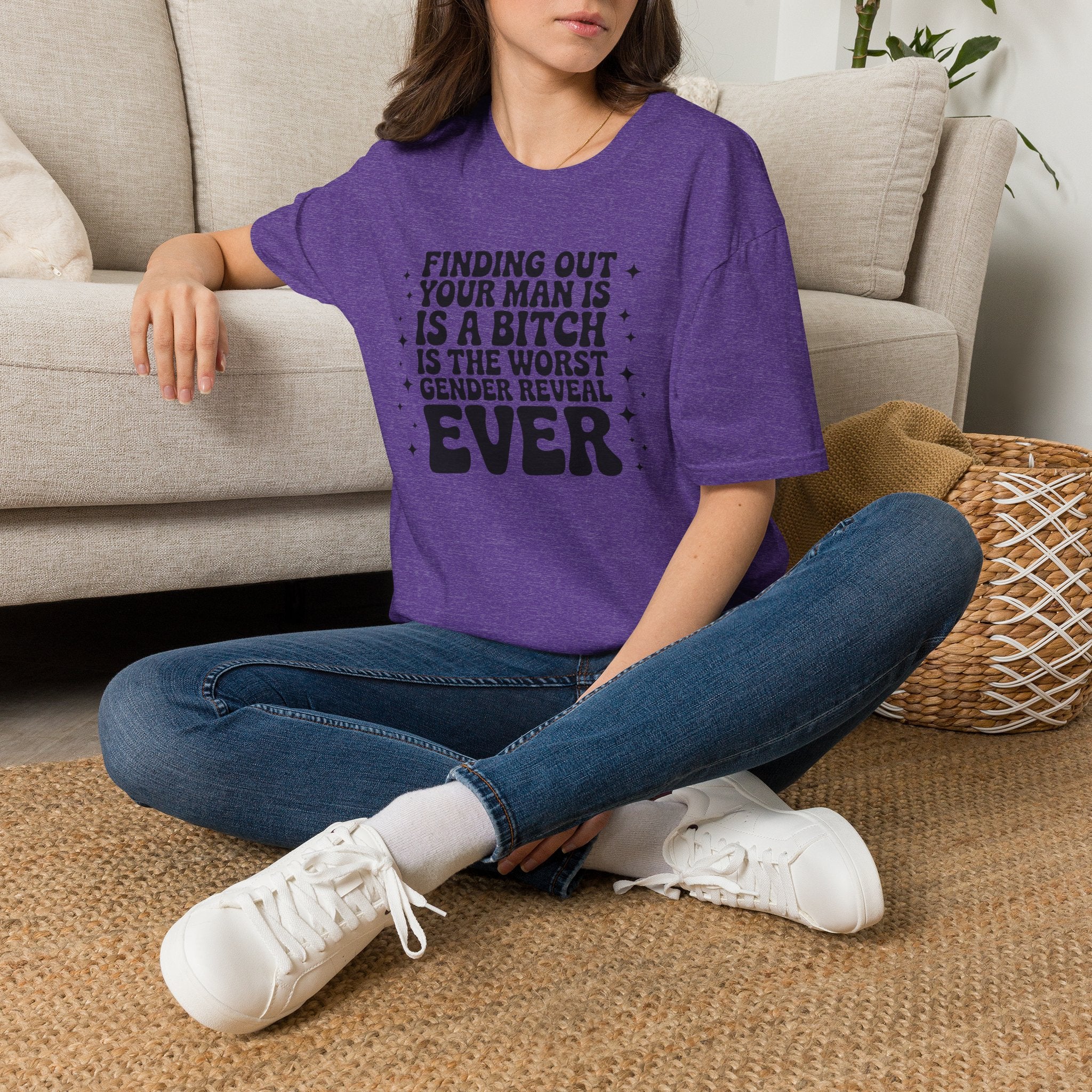 Finding Out Your Man Is a Bitch T-Shirt