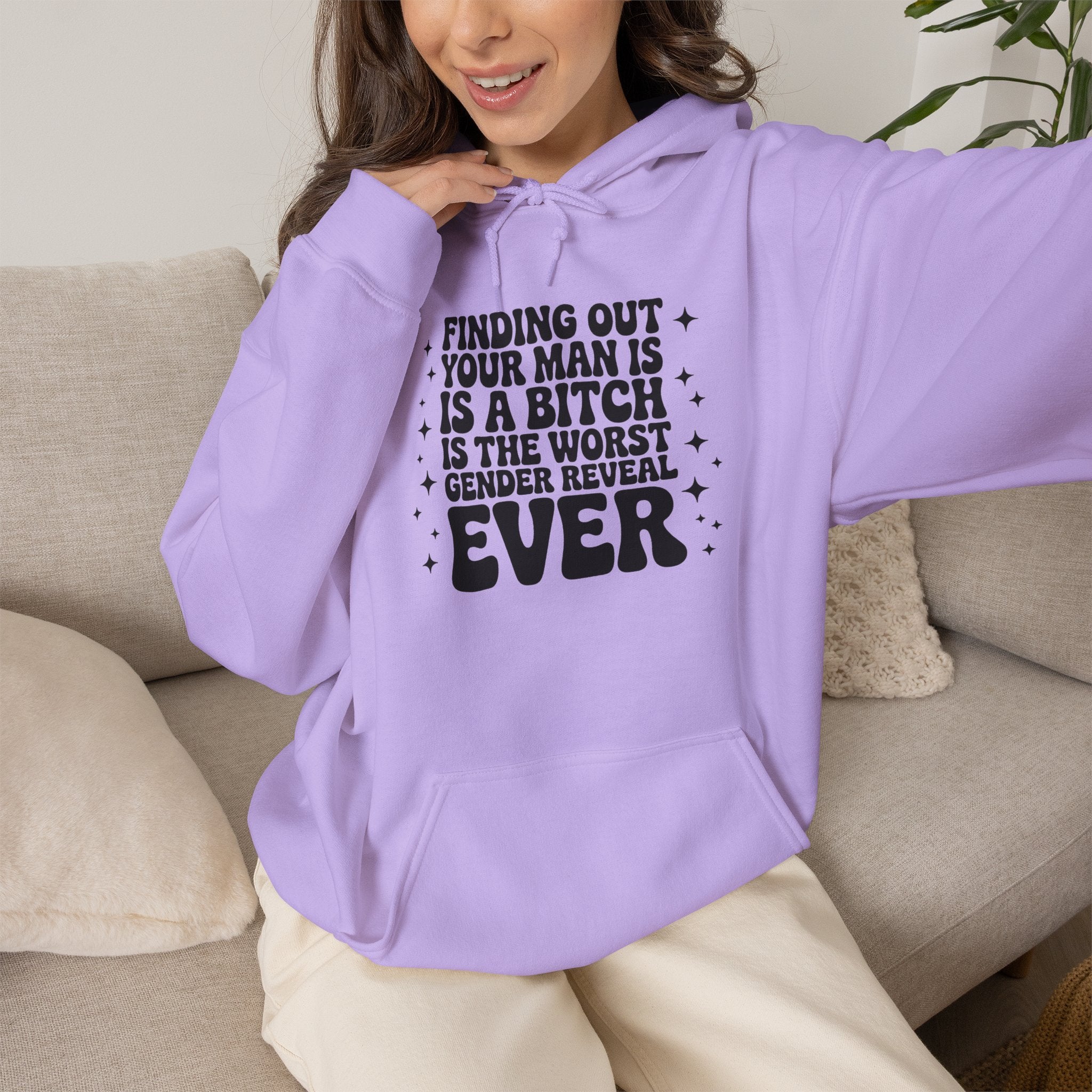 Finding Out Your Man Is a Bitch Hoodie