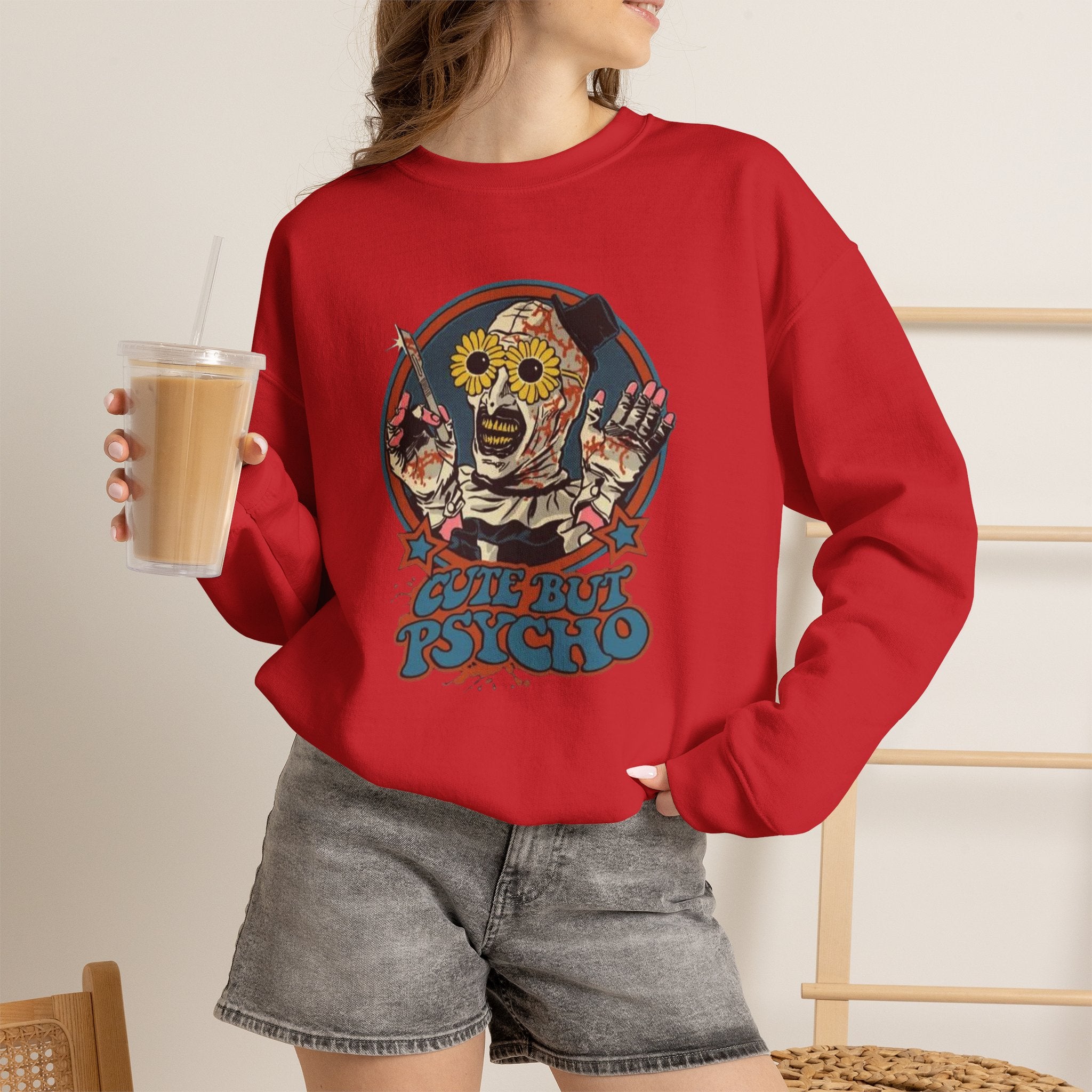 Cute But Psycho Crewneck Sweatshirt