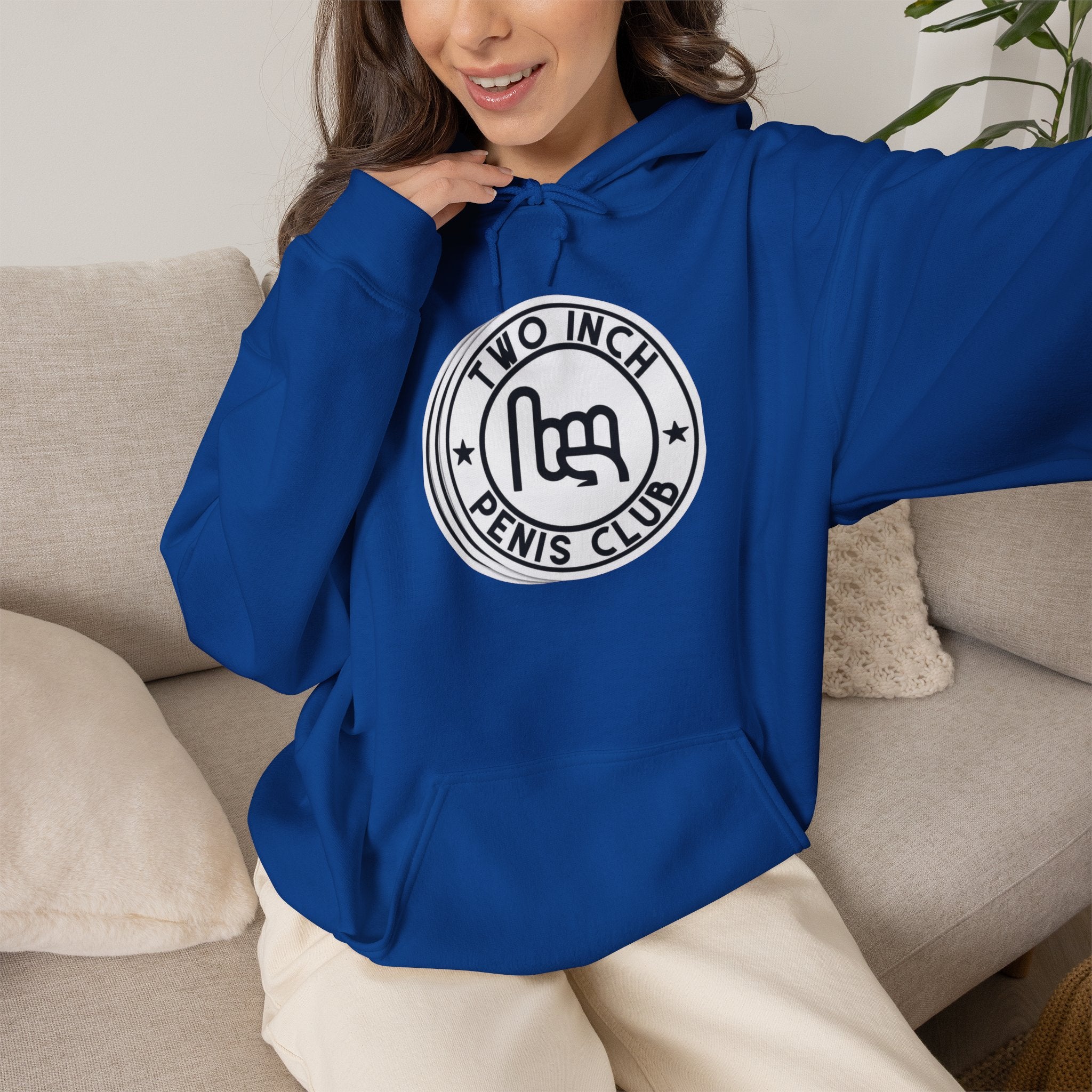 Two Inch Penis Club Hoodie