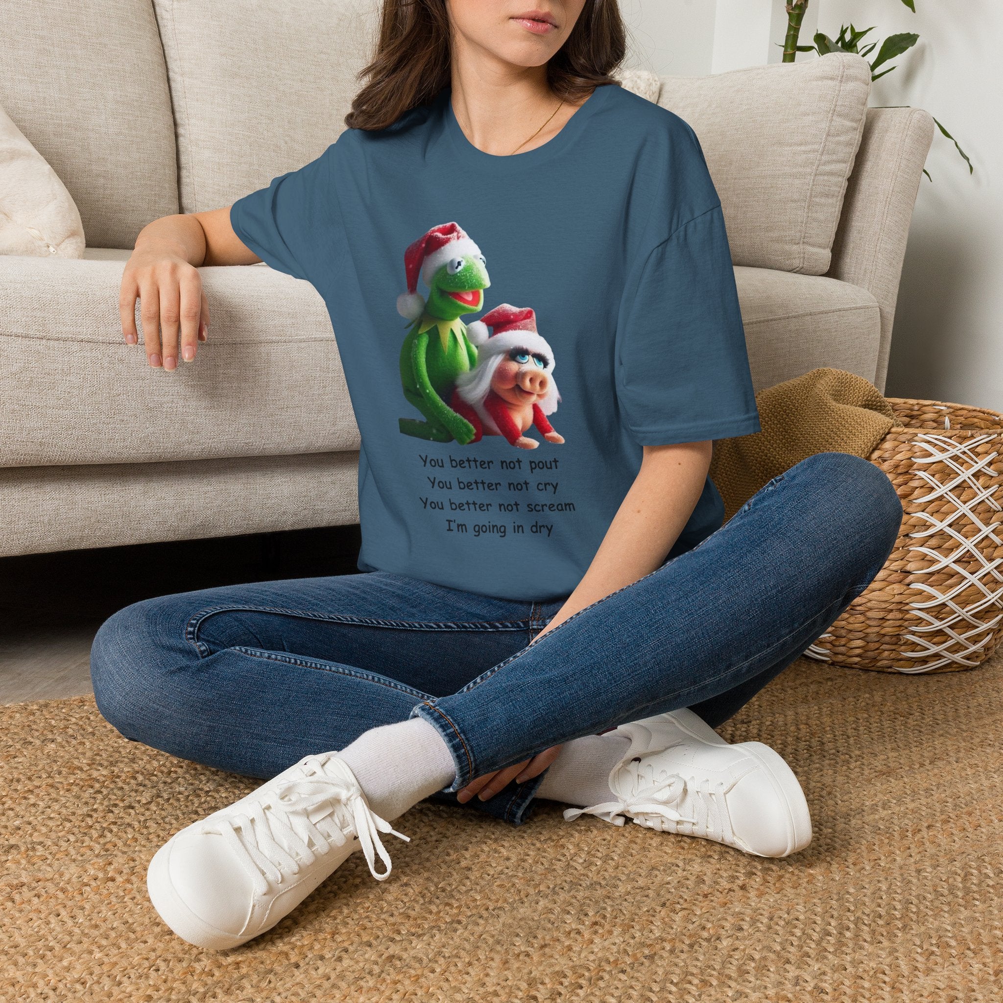 You Better Not Pout, You Better Not Cry Hoodie – I’m Going In Dry Christmas Hoodie