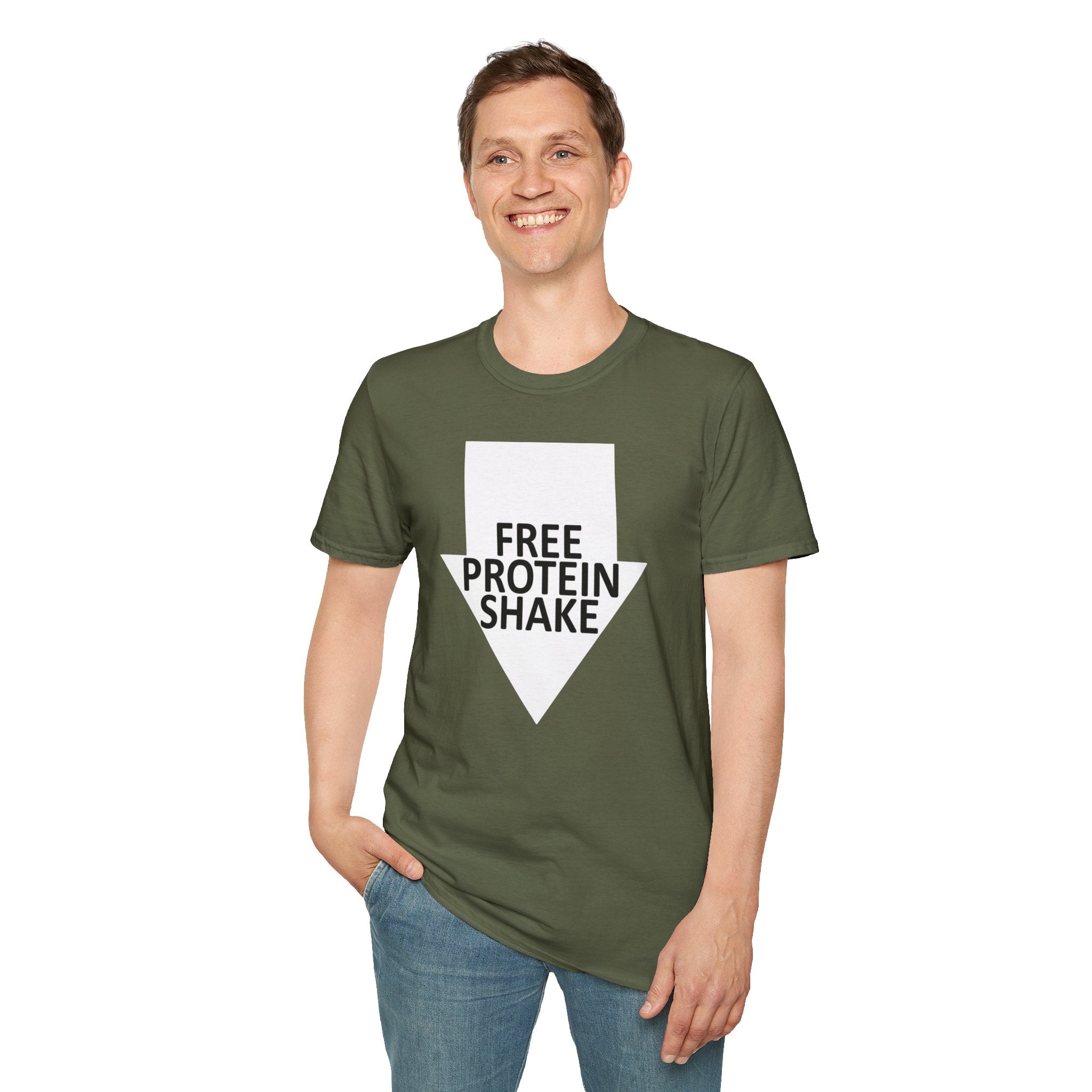 Free Protein Shake T-Shirt